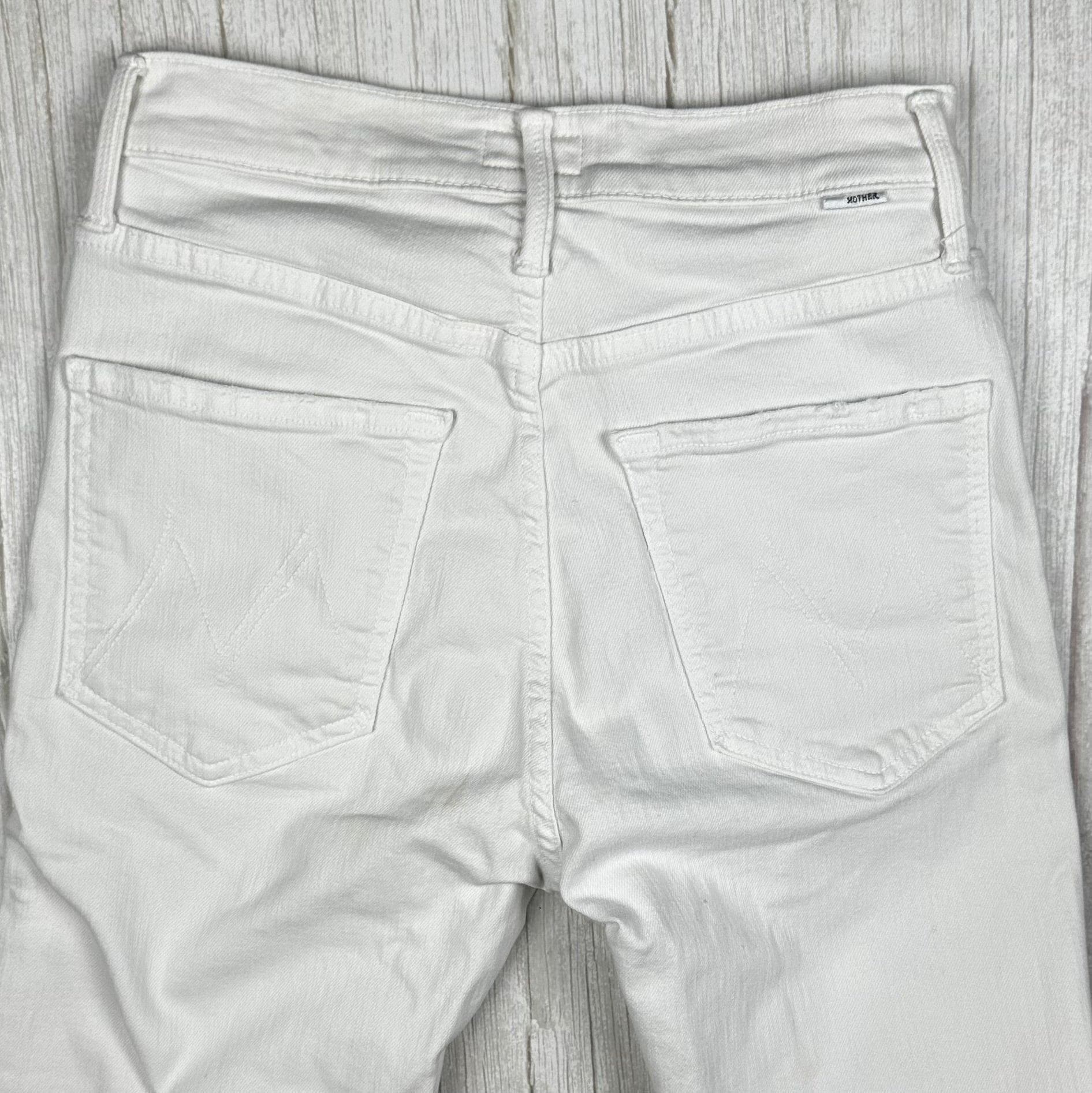 Mother 'The Tomcat Ankle' in Cream Puffs Jeans - Size 26 — photo 5 of 7