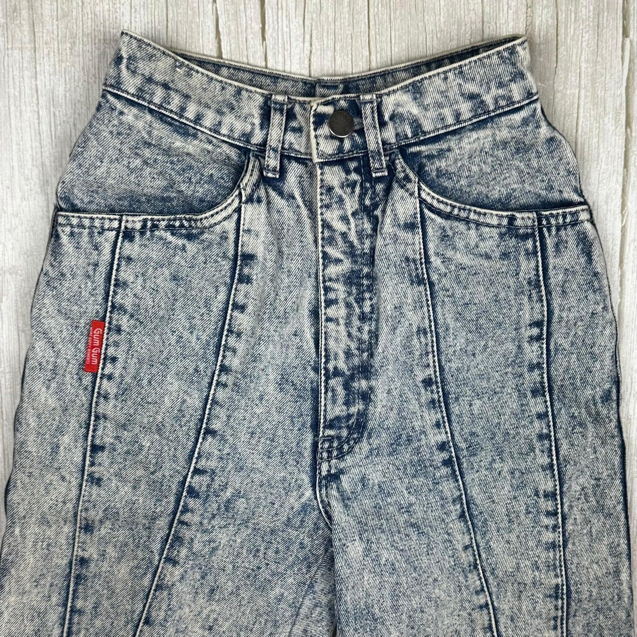 Gum Gum 1980's Vintage High Waist Baggies Jeans- Suit XXS — photo 4 of 7