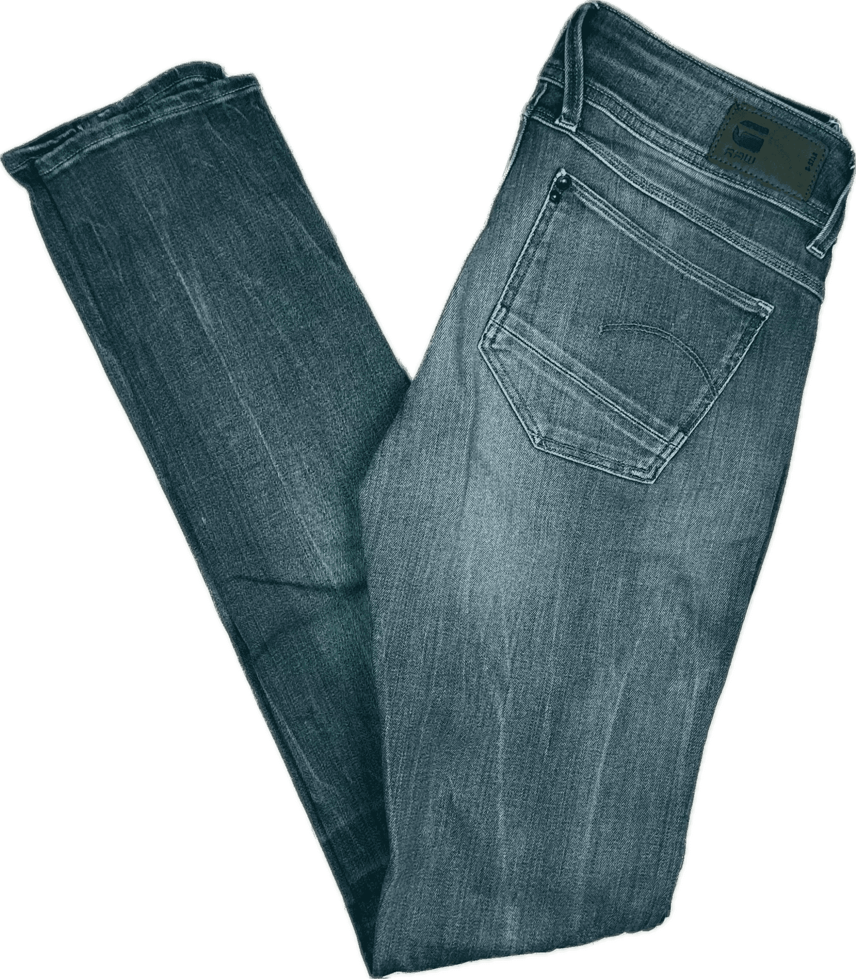G Star RAW Womens 'Lynn Mid Skinny' Distressed Jeans -Size 27/34 — photo 1 of 9