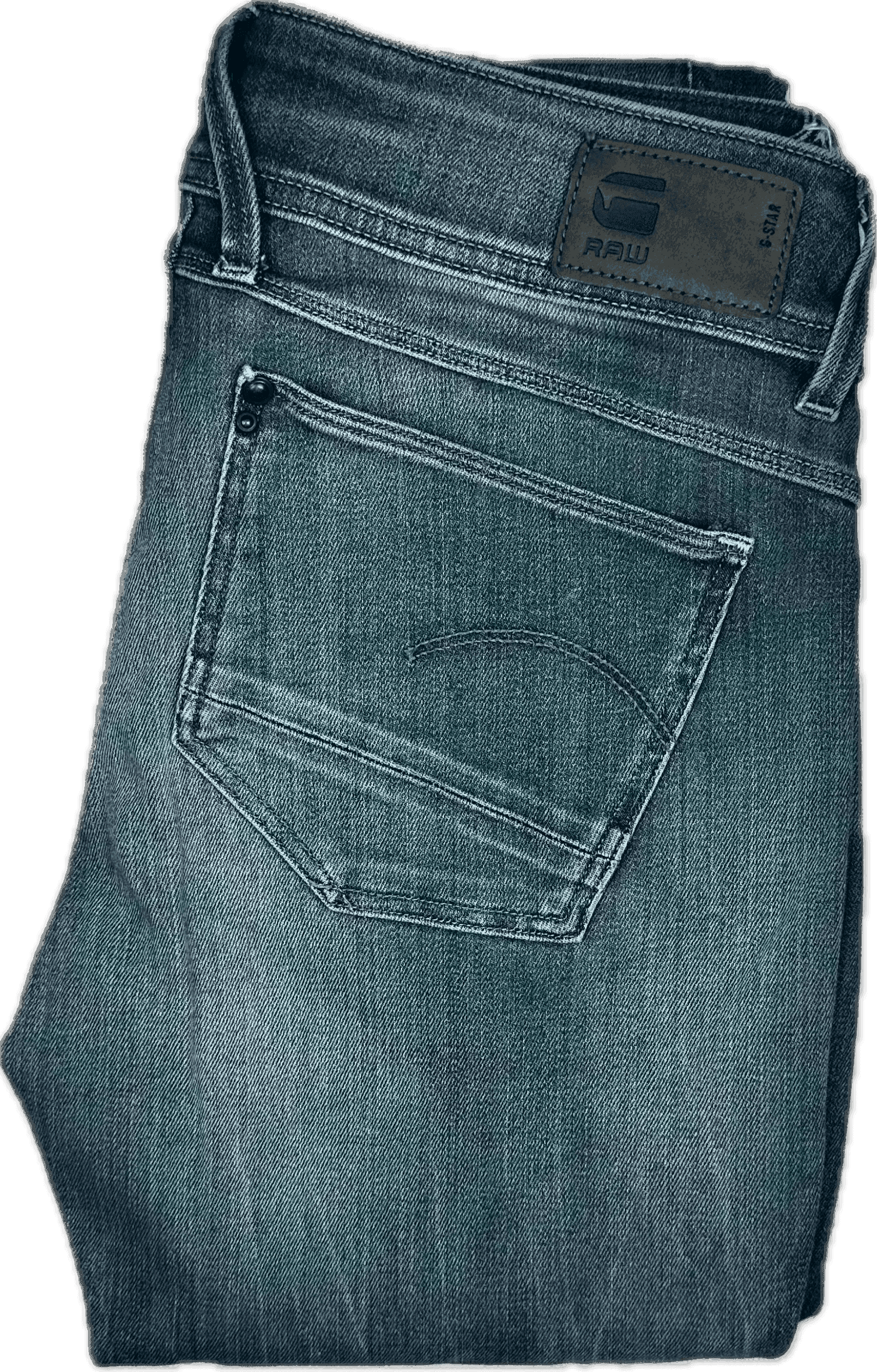 G Star RAW Womens 'Lynn Mid Skinny' Distressed Jeans -Size 27/34 — photo 2 of 9