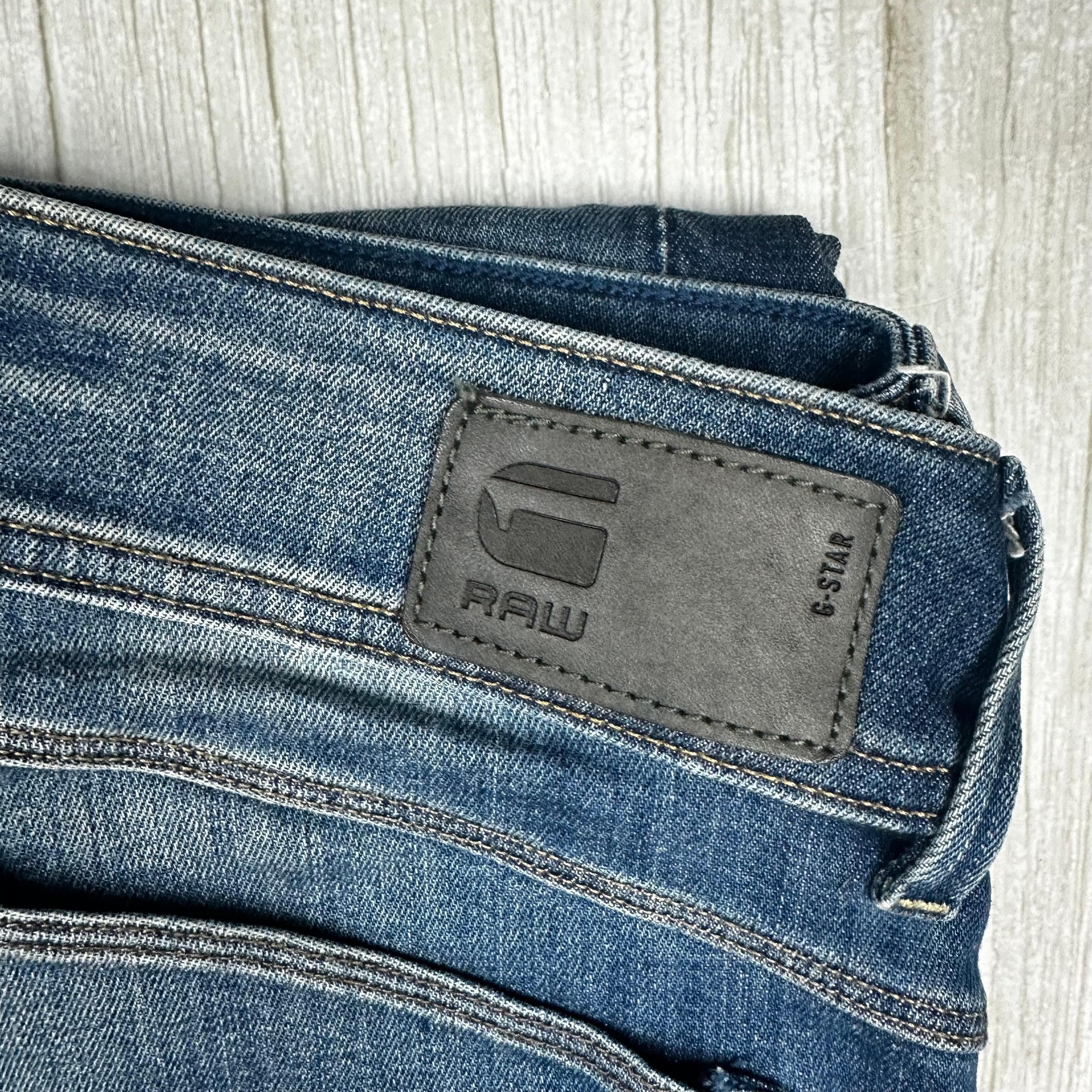G Star RAW Womens 'Lynn Mid Skinny' Distressed Jeans -Size 27/34 — photo 7 of 9