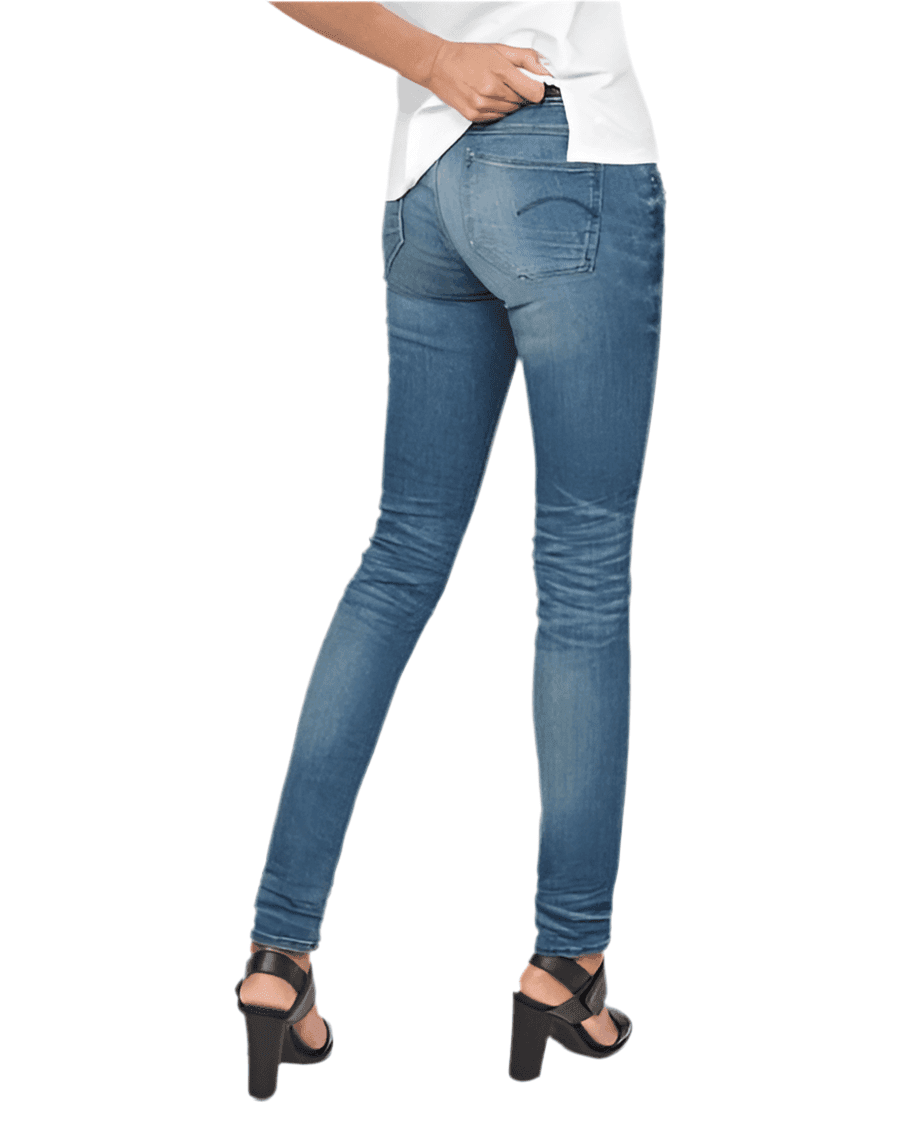 G Star RAW Womens 'Lynn Mid Skinny' Distressed Jeans -Size 27/34 — photo 9 of 9