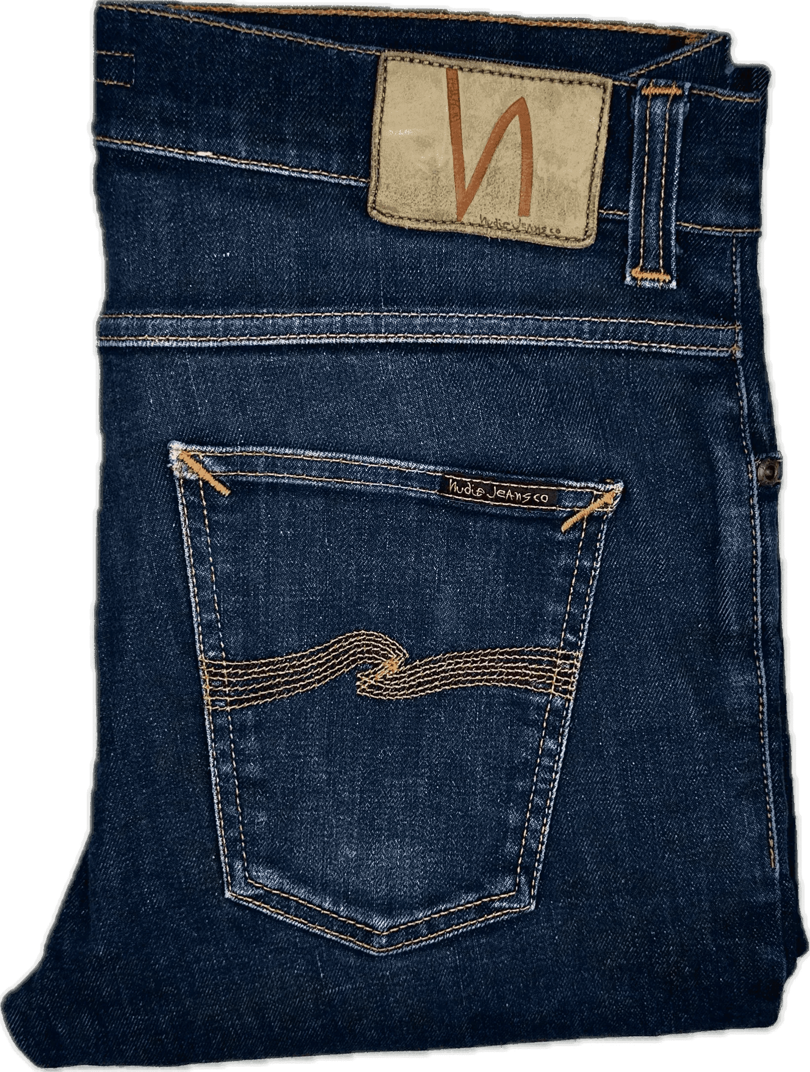 Nudie 'Lean Dean' Dry 16 Dips Wash Organic Cotton Jeans- Size 33S — photo 5 of 8