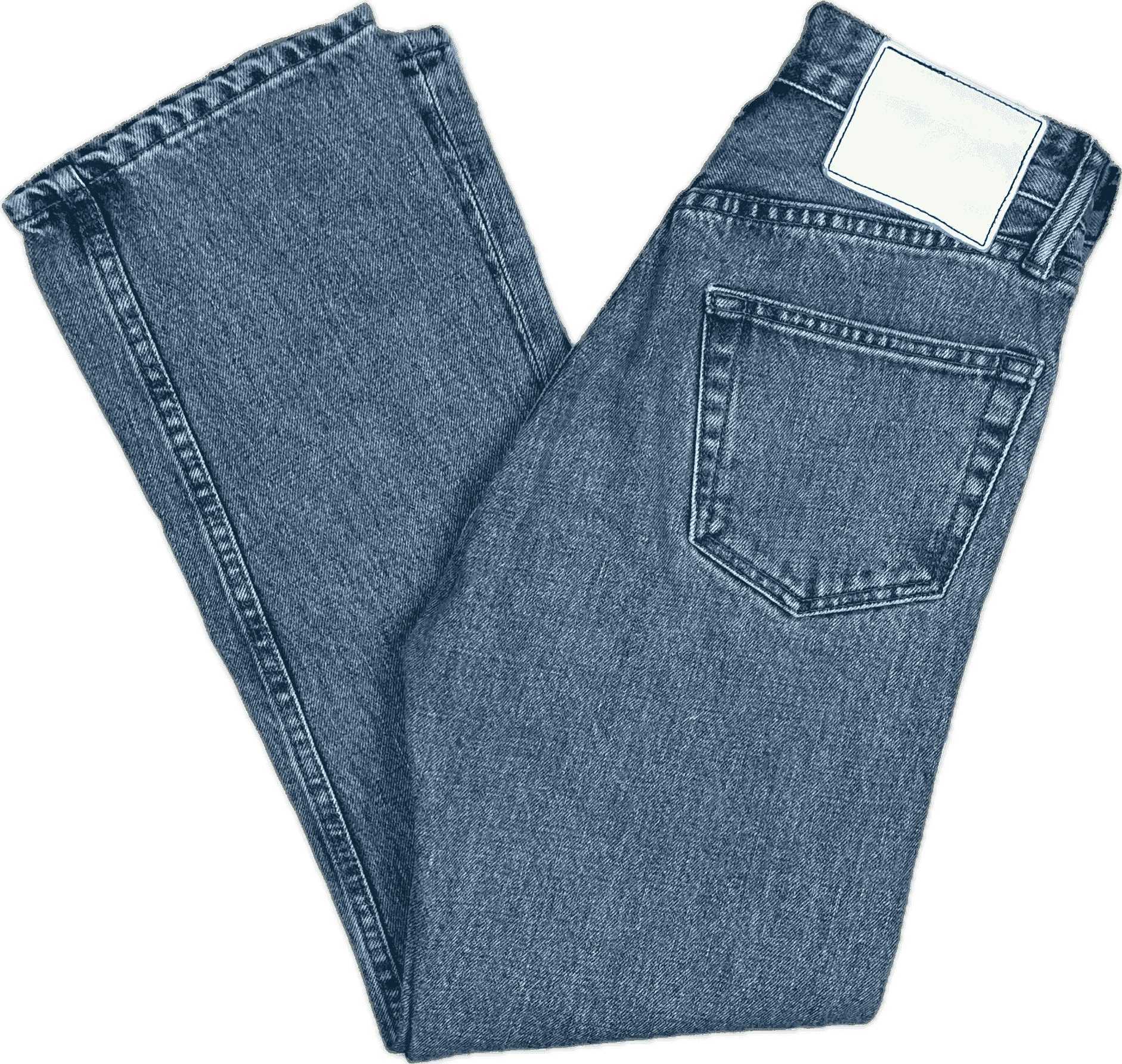 Bassike Made in Japan Crop Flare Jean -Size 24 — photo 2 of 7