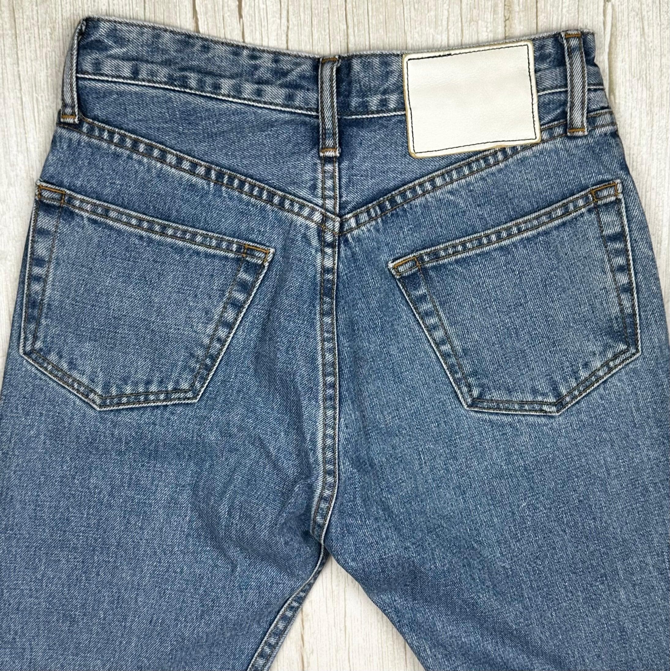 Bassike Made in Japan Crop Flare Jean -Size 24 — photo 4 of 7
