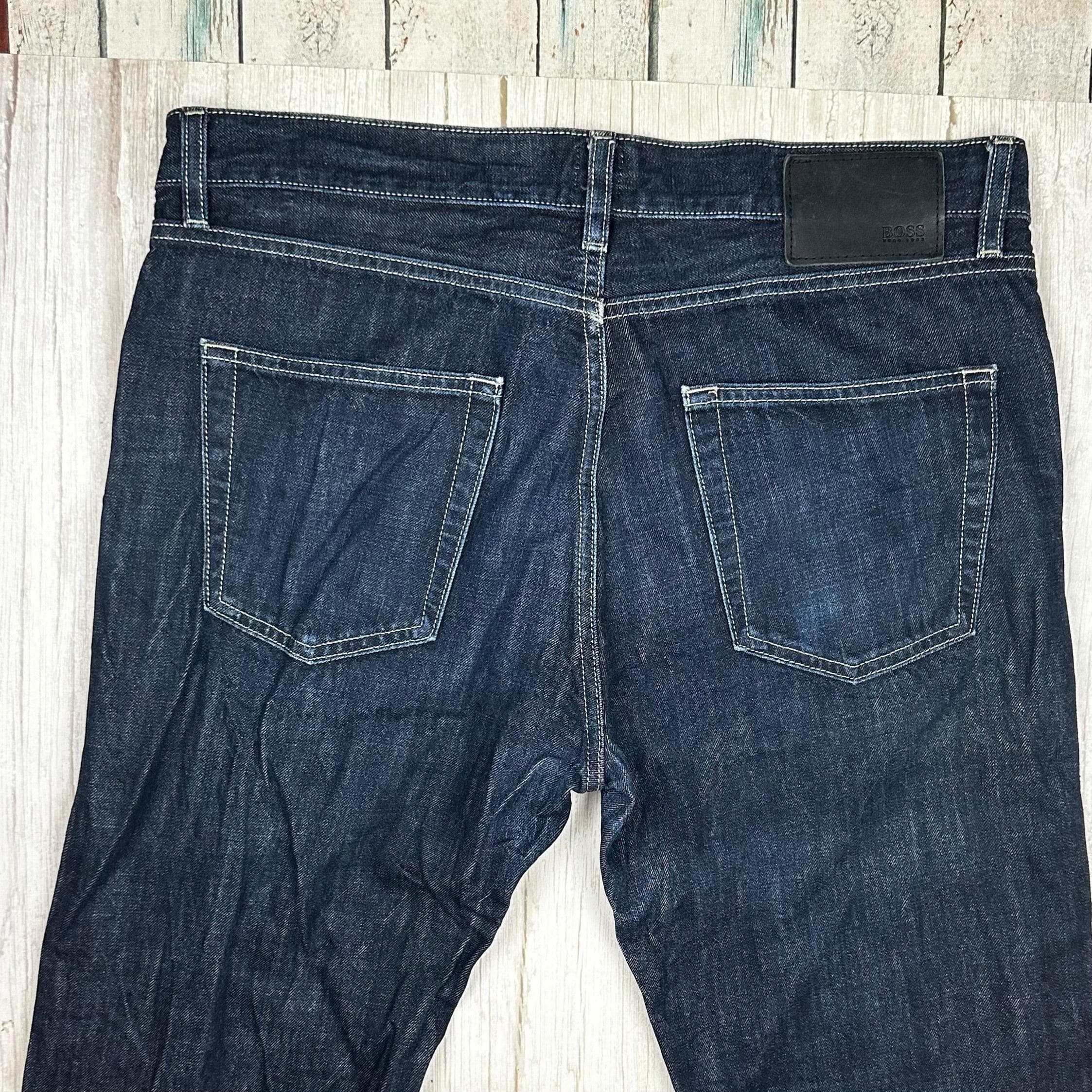 Hugo Boss Men's ‘Scout 1' Classic Indigo Jeans - Size 34/34 — photo 4 of 7