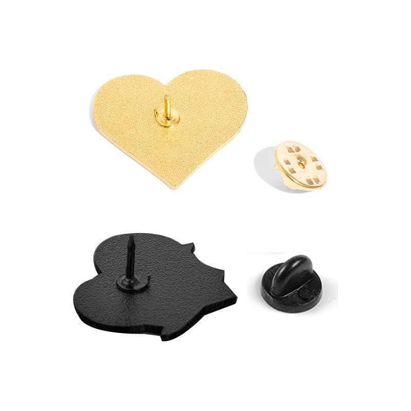 'Big Butt Bigger Heart ' Heart Shaped - Enamel Pin — photo 3 of 5