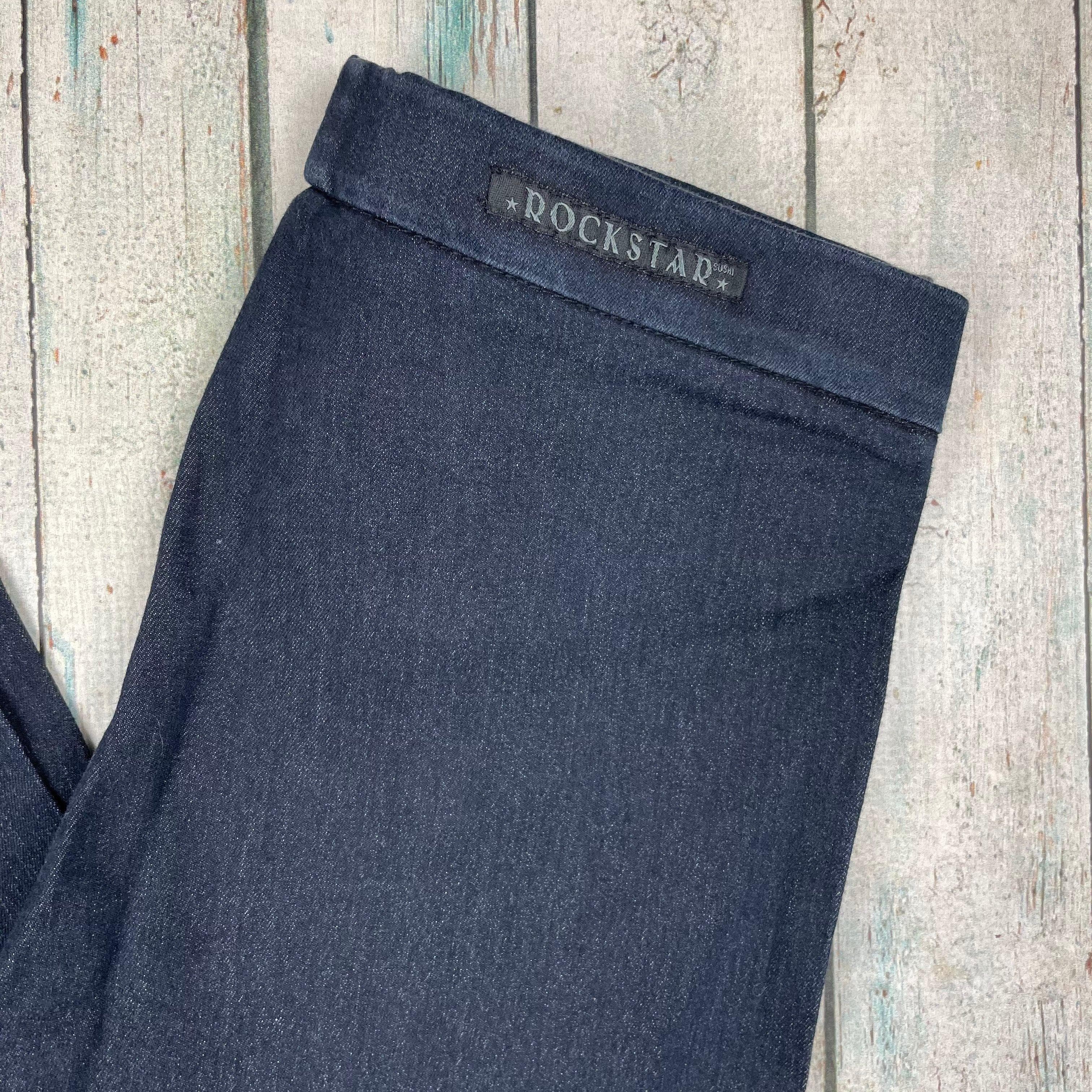 NEW -Rockstar Pull on Zip leg Skinny USA Made Jeans -Size XS — photo 7 of 7