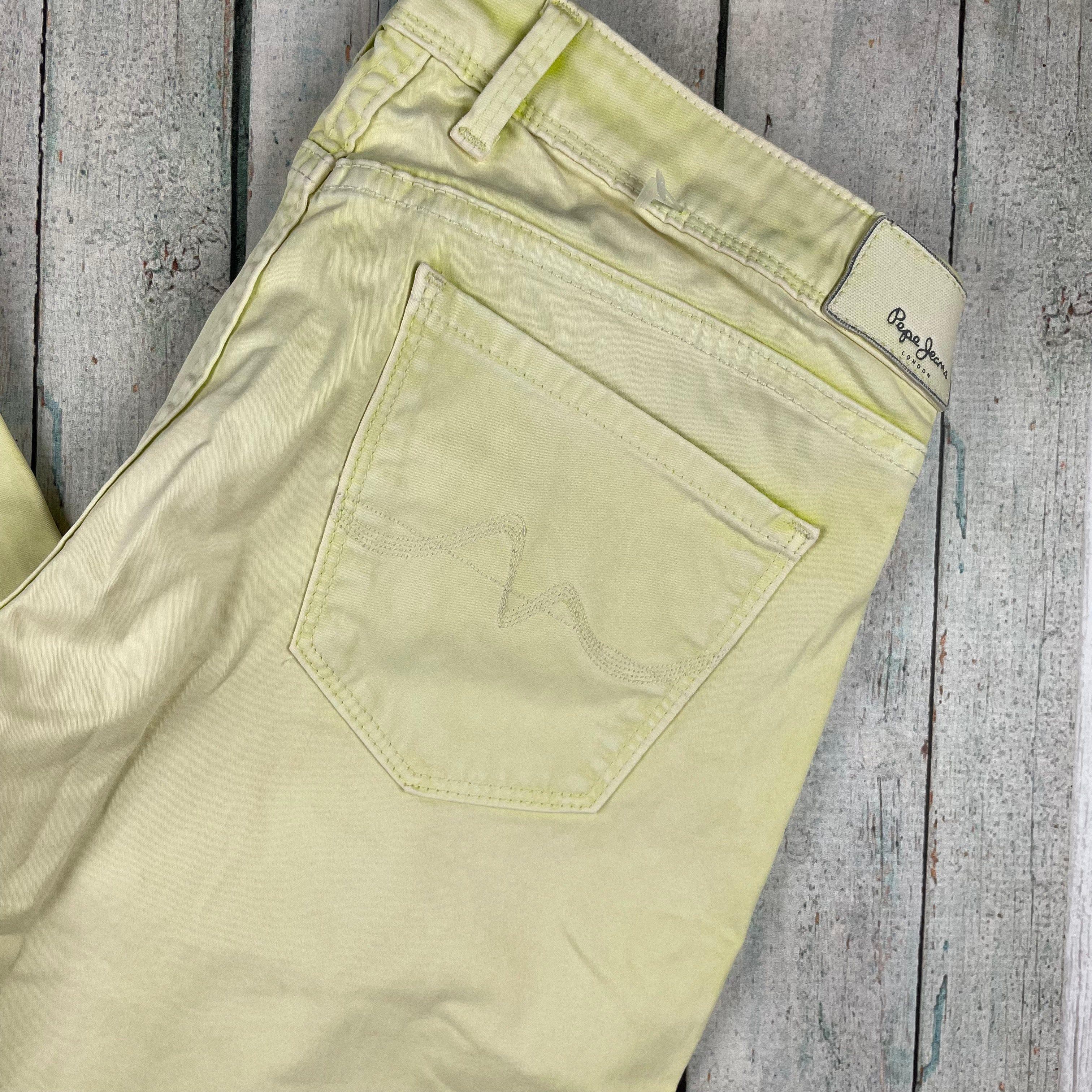 NWT - Pepe 'Cher' Ladies Stretch Overdyed Ankle Jeans- Size 27/28 — photo 7 of 9