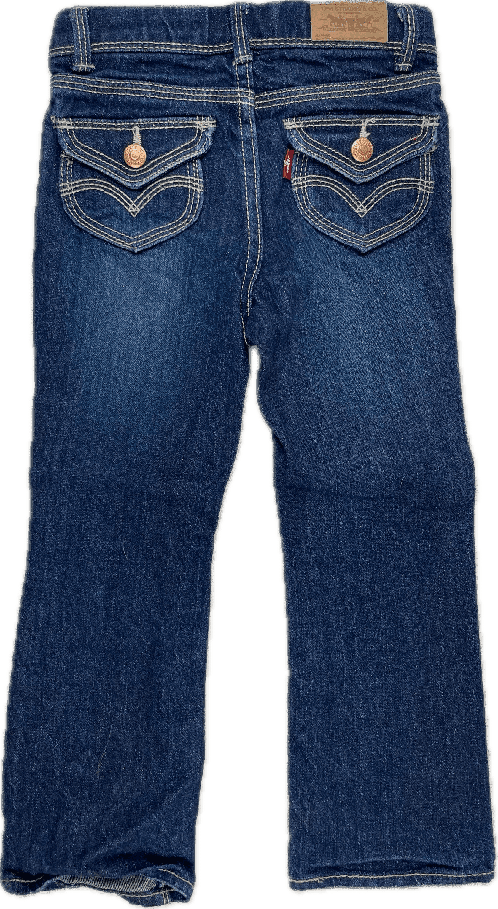 Levis Slim Straight Leg Kids Jeans - Size 4 — photo 1 of 8