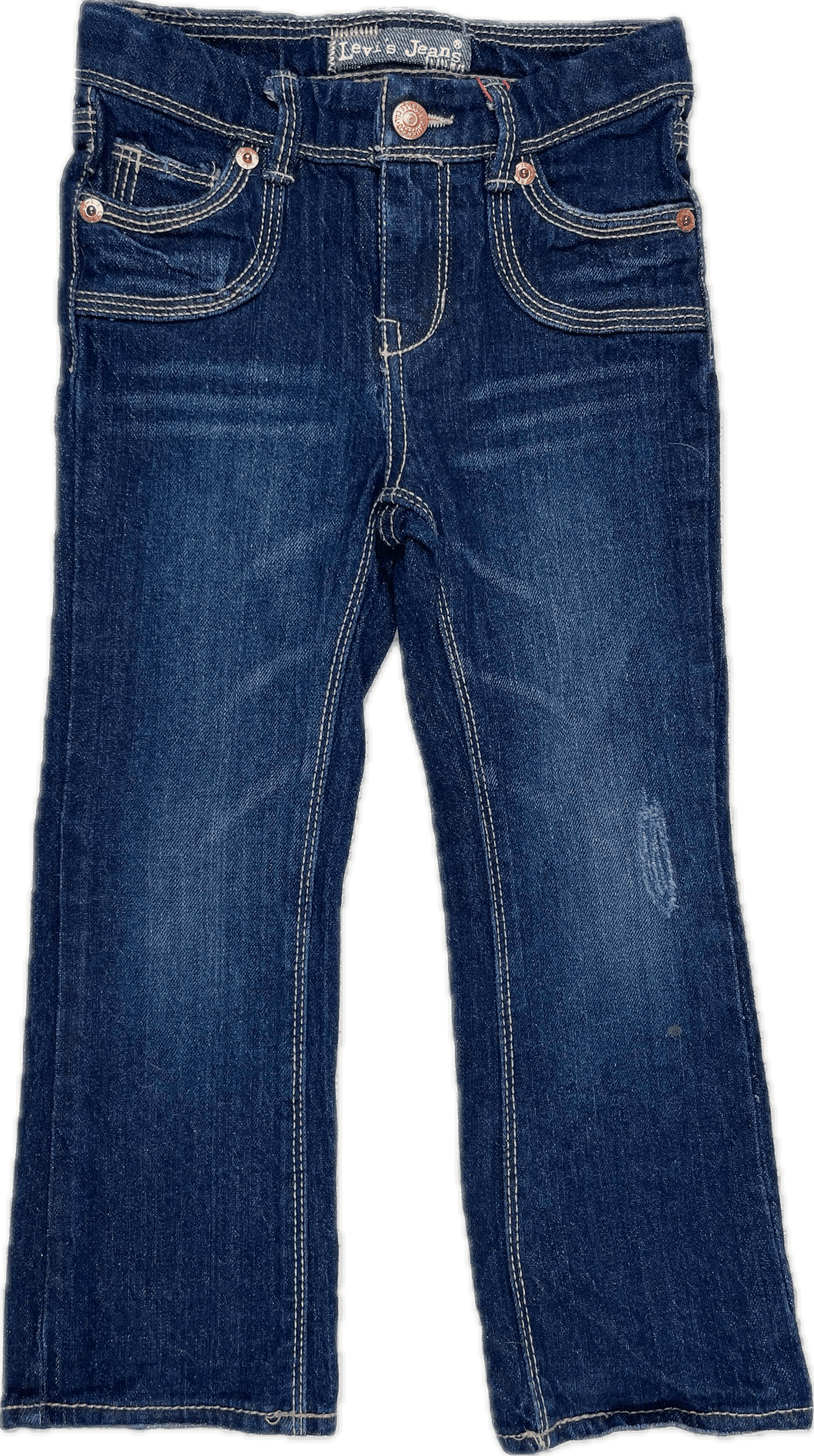 Levis Slim Straight Leg Kids Jeans - Size 4 — photo 2 of 8