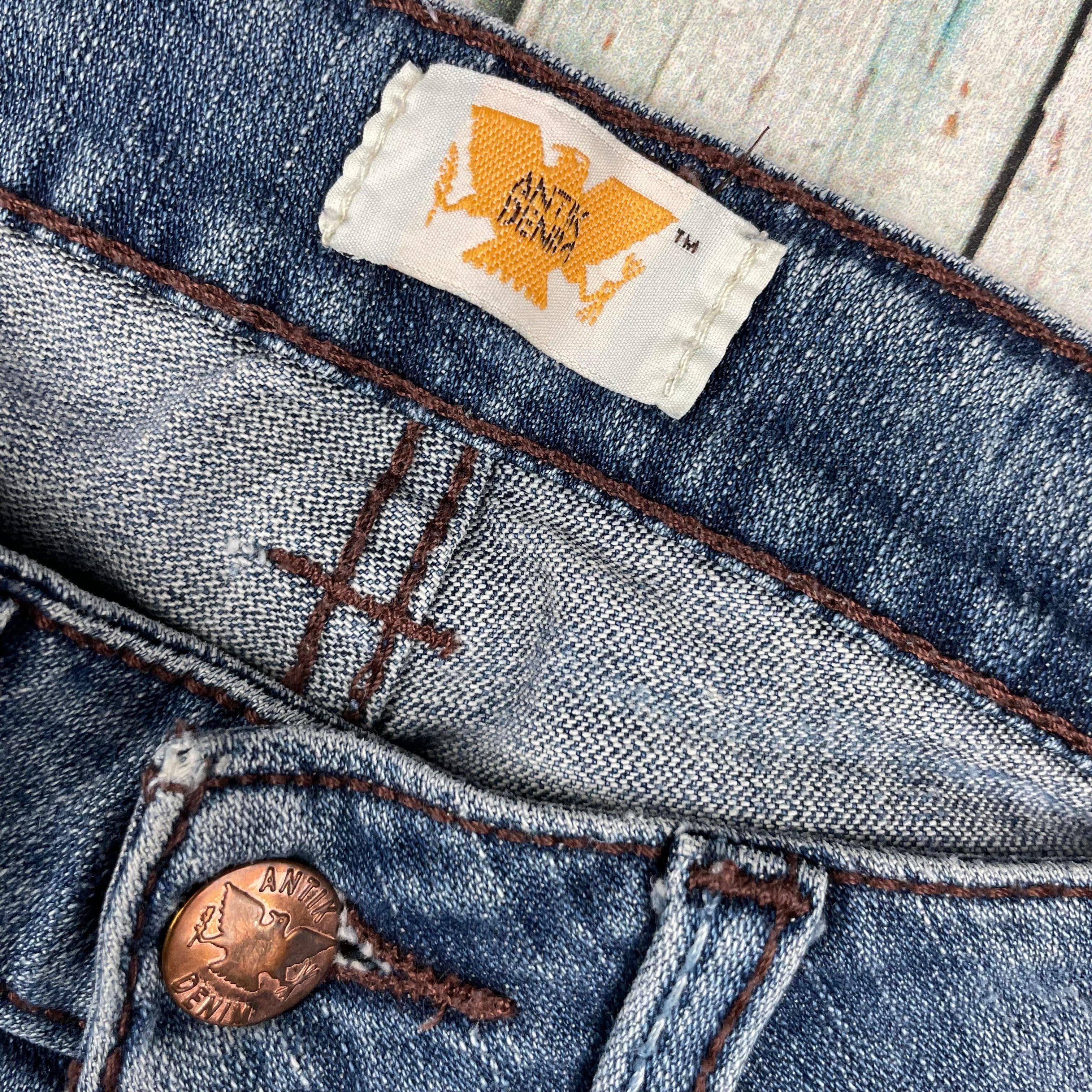 Antik Denim USA Embroidered Pocket Slim Fit Jeans- Size 25 — photo 4 of 8