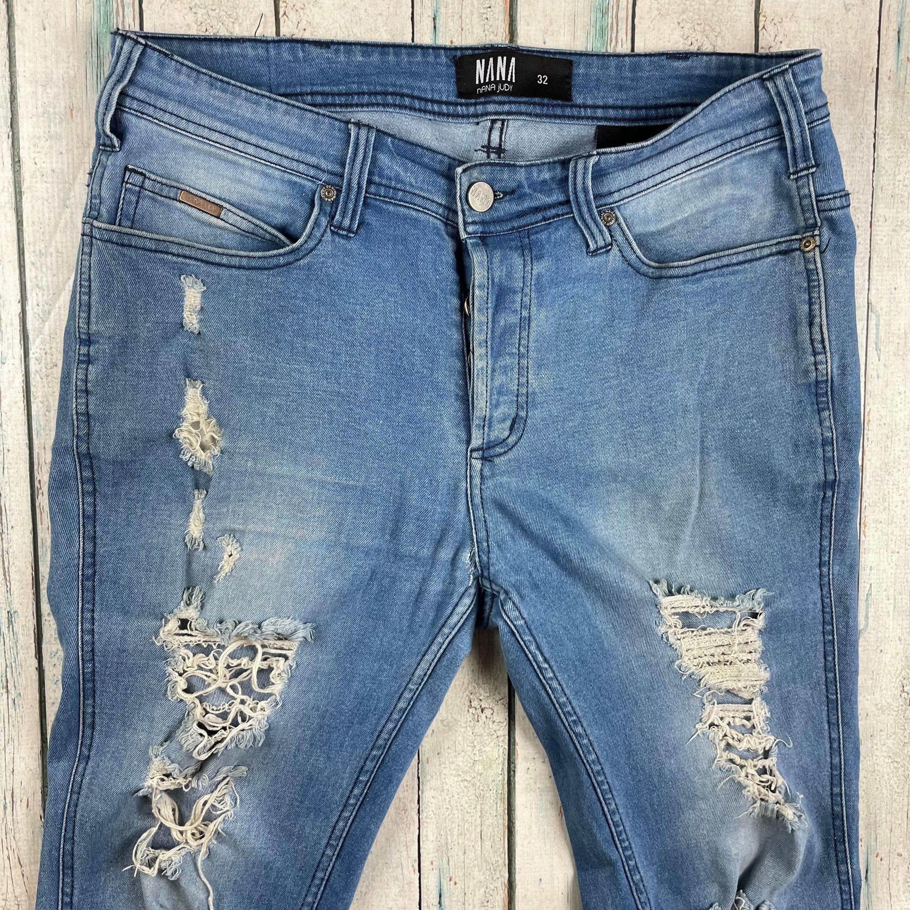 Nana Judy Mens 'The Signature' Original Low Rise Skinny Jeans -Size 32 — photo 2 of 7