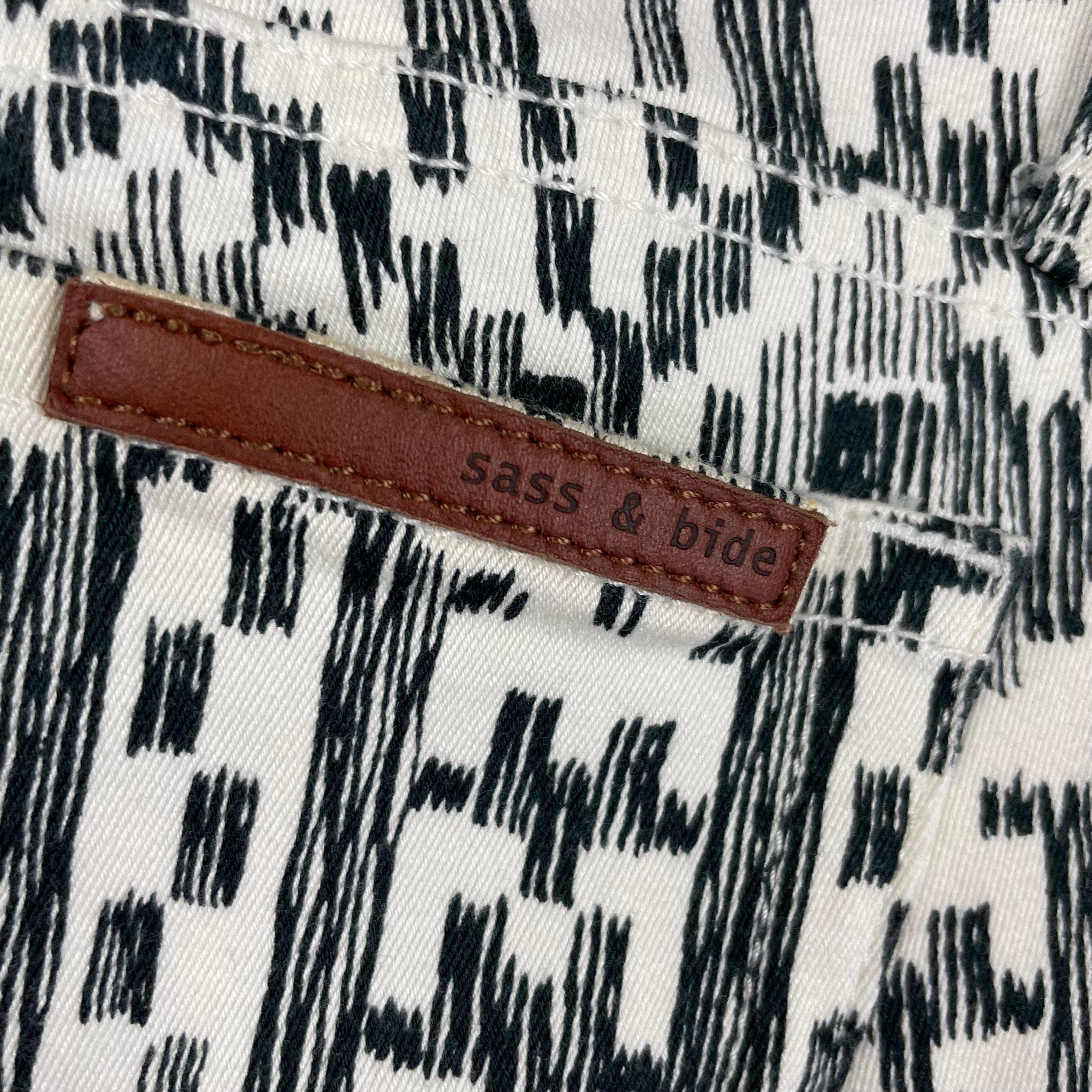 Sass & Bide 'Sing Brother' Aztec Print Slim fit Stretch Jeans -Size 25 — photo 2 of 8