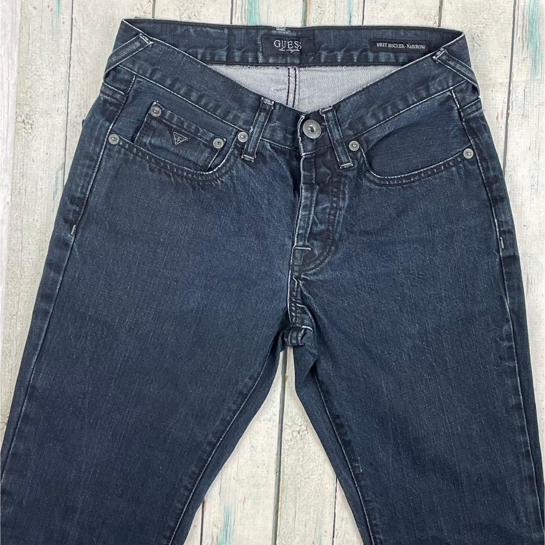 Guess 'Brit Rocker Narrow' Stretch Denim Jeans - Size 28/32 — photo 2 of 6