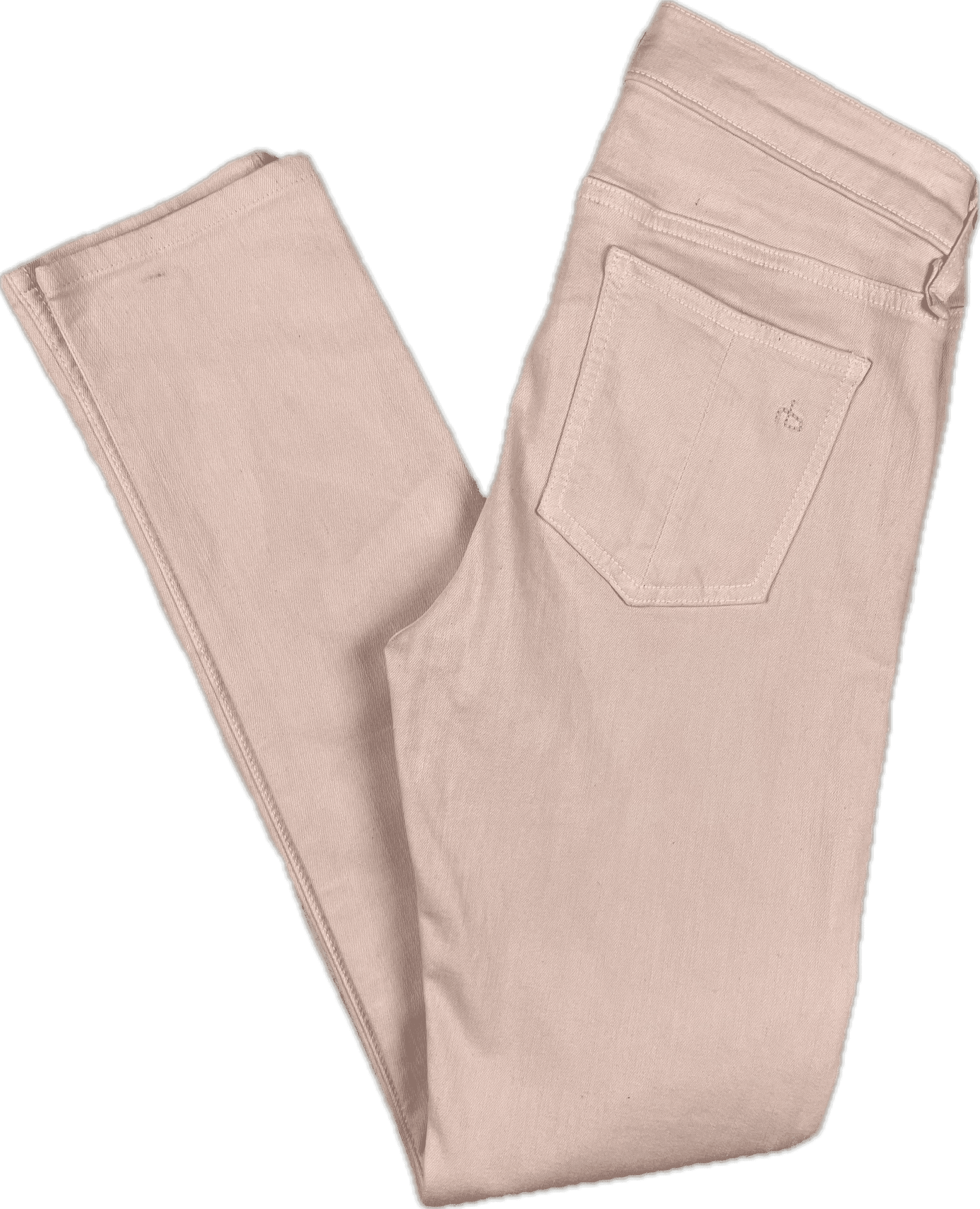 Rag & Bone 'Skinny' Peach Stretch Jeans- Size 25 — photo 1 of 6