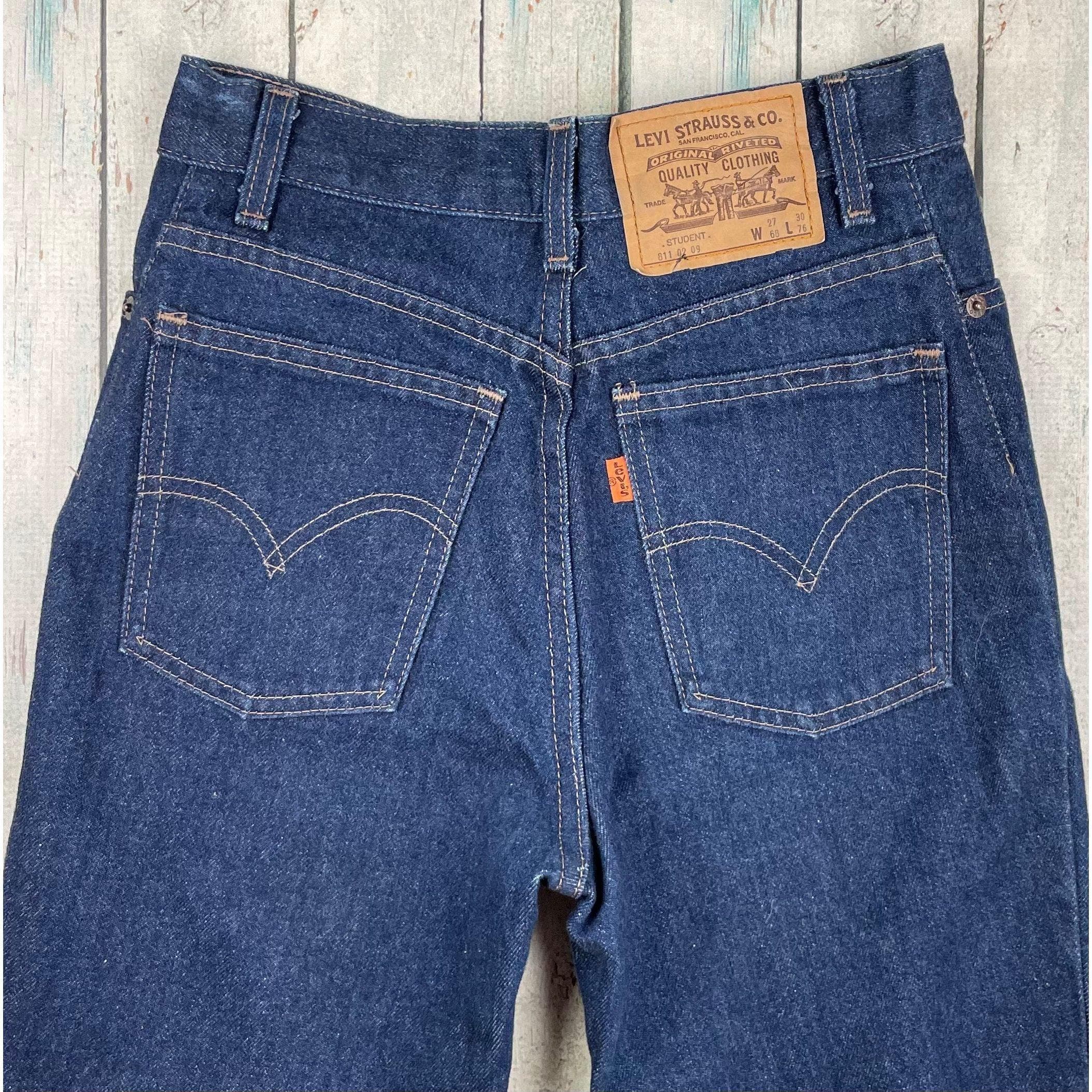 Vintage Levis '811 Orange Tab' Australian Made 80's Jeans - Size 27 — photo 2 of 9