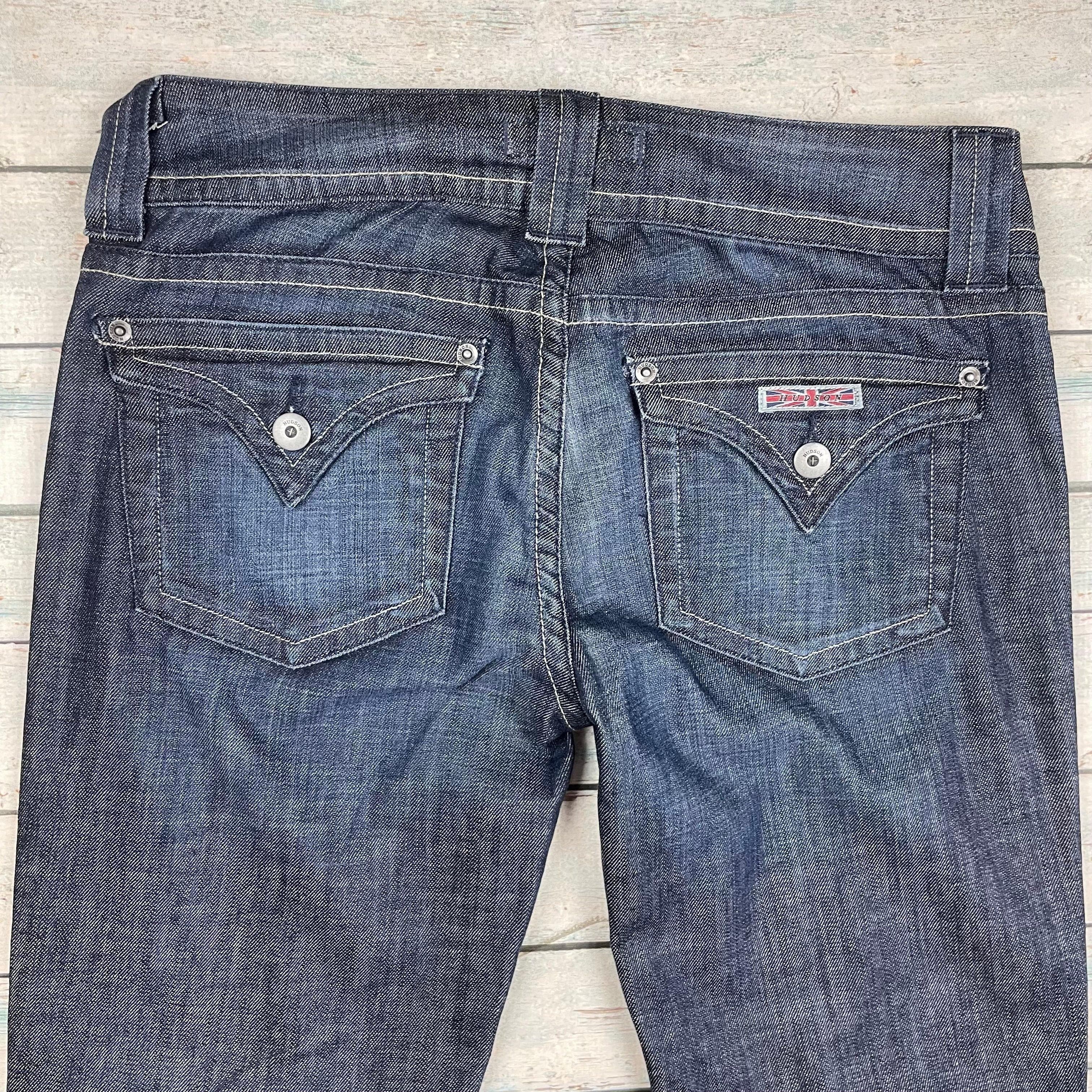 Hudson USA Straight Bootleg Flap Pocket Jeans - Size 29 — photo 3 of 7