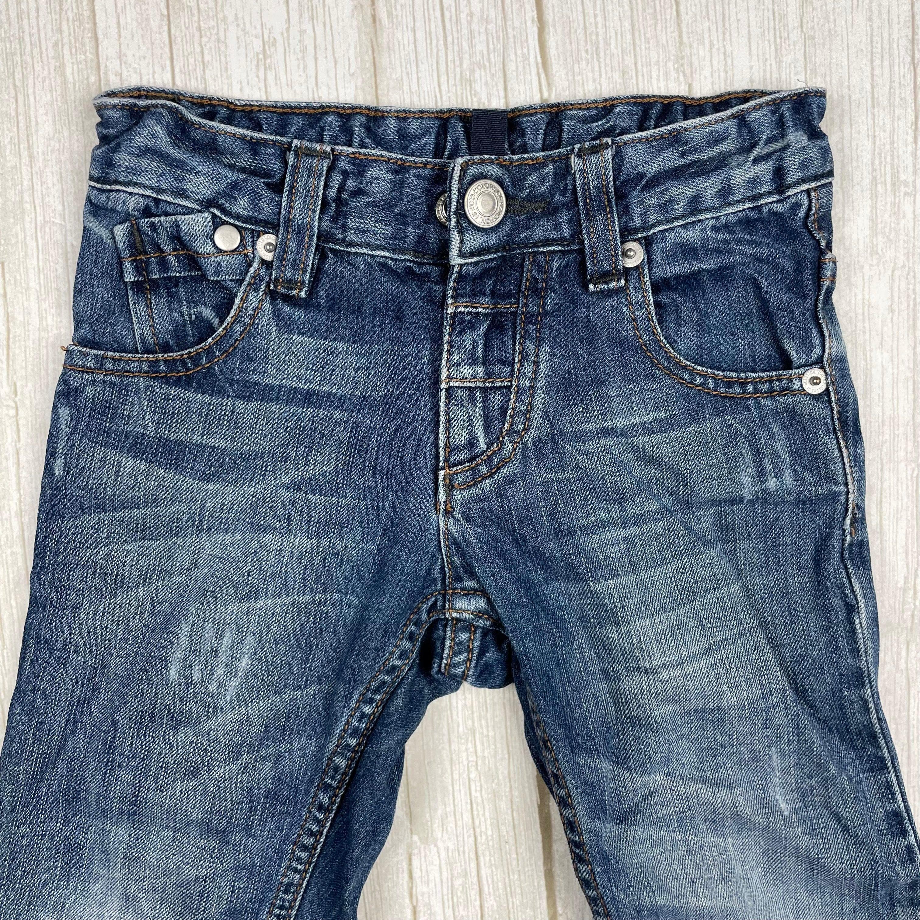 United Colors of Benetton Boys Straight Flap Pocket Jeans- Size 4Y — photo 2 of 6