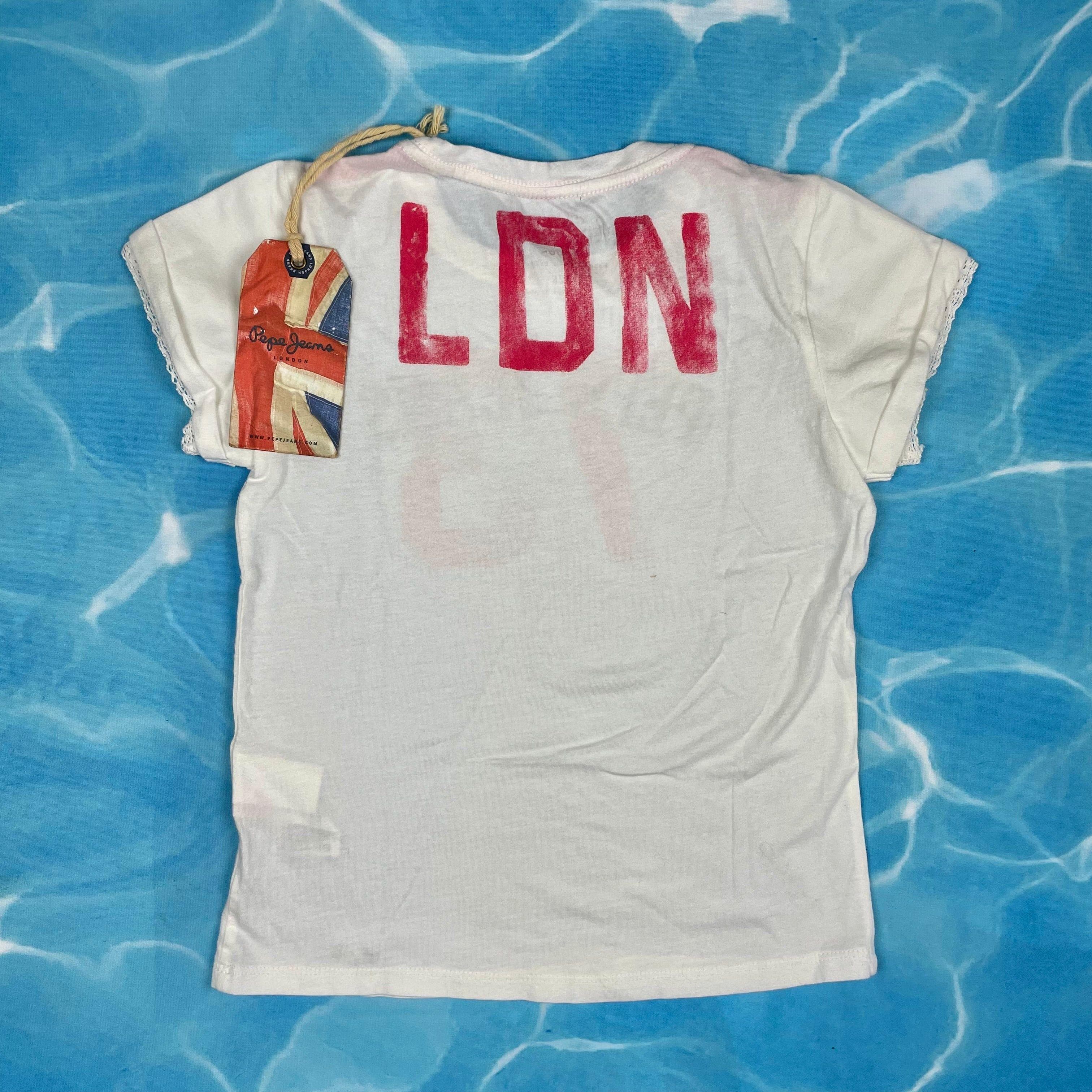 NWT - Pepe Jeans Girls '73' Logo T Shirt - Size 8Y — photo 3 of 3