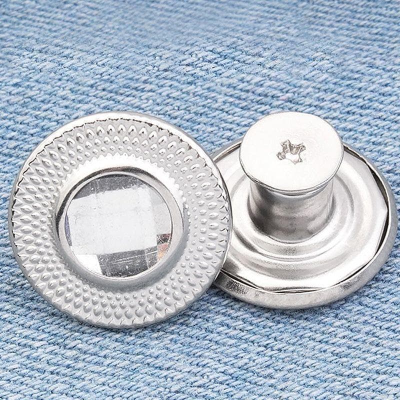 Jean Button Silver Jewelled Repair Kit - Mending is better than ending! — photo 1 of 3