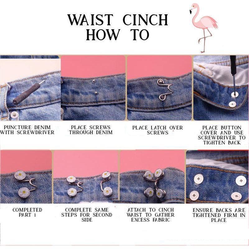 Waist Cinch Set Silver Jewelled Repair Kit - Mending is better than ending! — photo 3 of 3