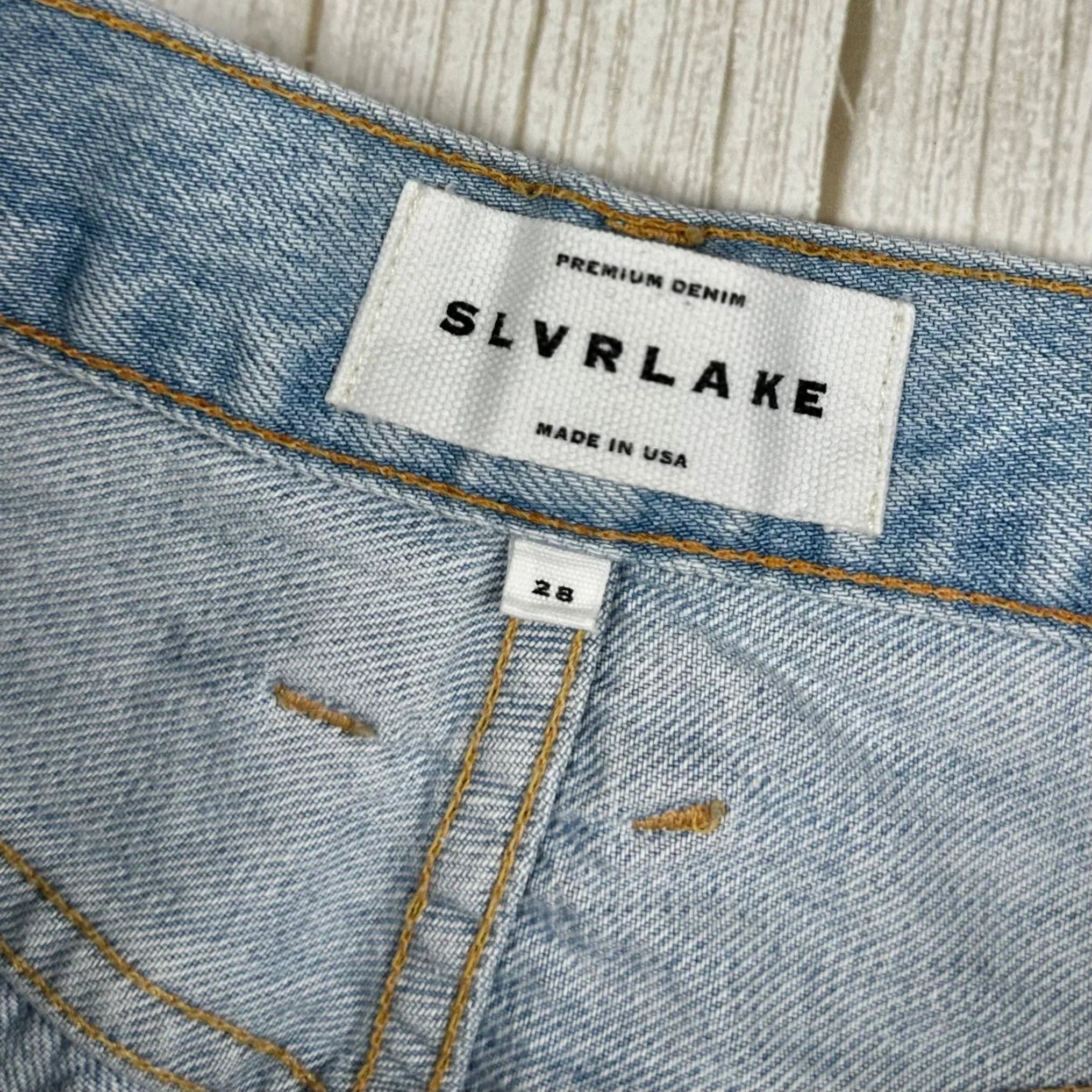 Slvrlake USA Made 'London' High Straight Jeans - Size 28 — photo 5 of 7