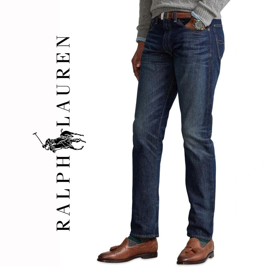 NWT- Polo by Ralph Lauren Men's 'Hampton Straight' Jeans - Size 38S — photo 1 of 8