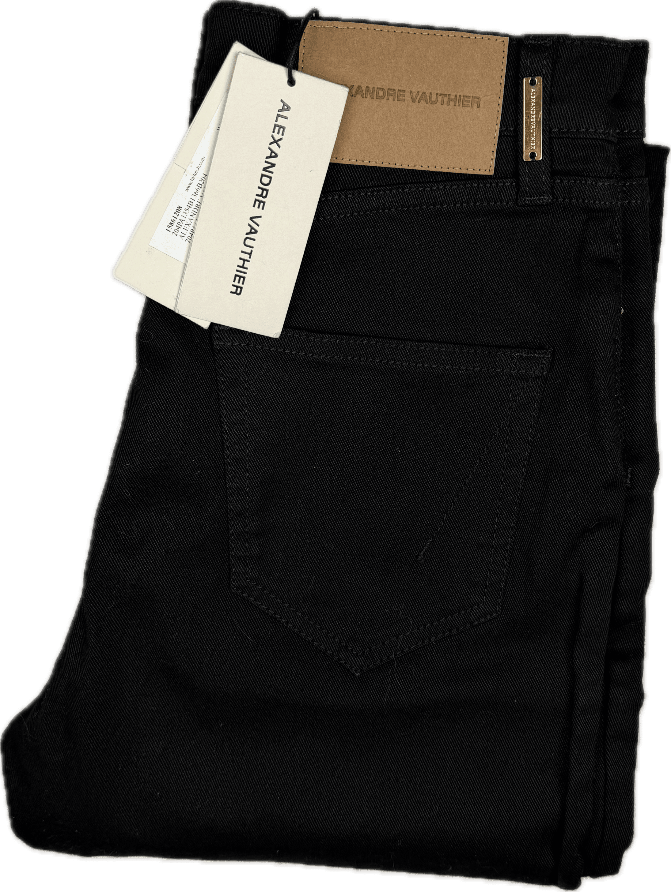 NWT - Alexandre Vauthier Paris Stunning Flame Jewelled Jeans - Size 26 — photo 6 of 8