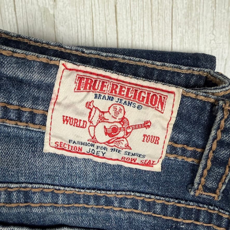 True Religion 'Joey' Low Rise Straight Jeans- Size 27 — photo 3 of 7