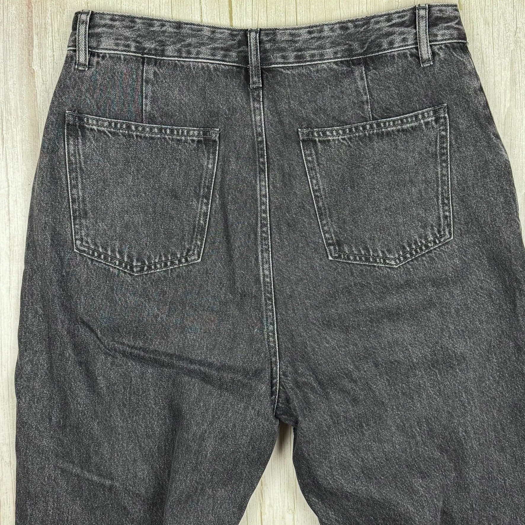 Gorman Tapered Mom Fit Charcoal Ladies Jeans - Size 12 — photo 5 of 6
