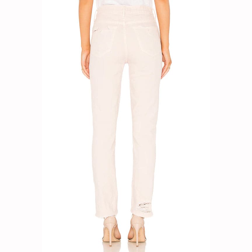 NWT - Mother 'High Waisted Rascal Ankle' Pink Jeans - Size 27 — photo 3 of 4