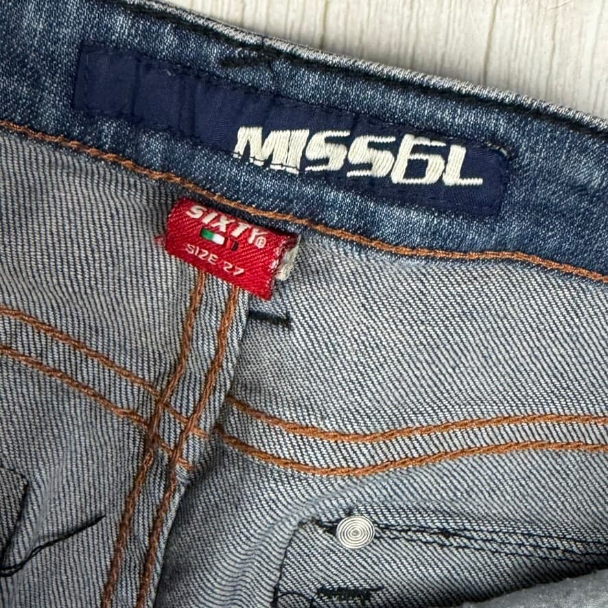 Miss Sixty Low Rise Slim Straight Jeans -Size 27 — photo 5 of 6