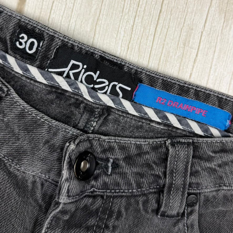 Lee Riders Mens 'R2 Drainpipe' Stretch Jeans - Size 30 — photo 5 of 6