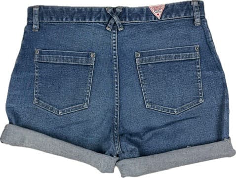Fiorucci 90's Stretch Denim Cut Off Shorts- Size 11 — photo 3 of 6