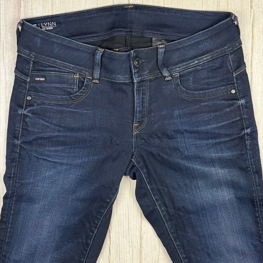 G Star RAW Womens 'Lynn Mid Skinny' Jeans -Size 30/32 — photo 3 of 7