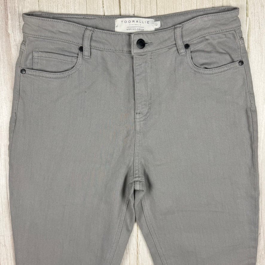 Toorallie Womens Merino Denim Grey Stretch Jeans - Size 12 — photo 3 of 6