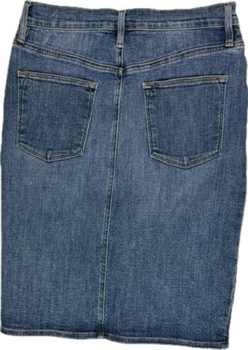Frame USA Made Stretch Denim Jeans Skirt - Size 28 — photo 2 of 6
