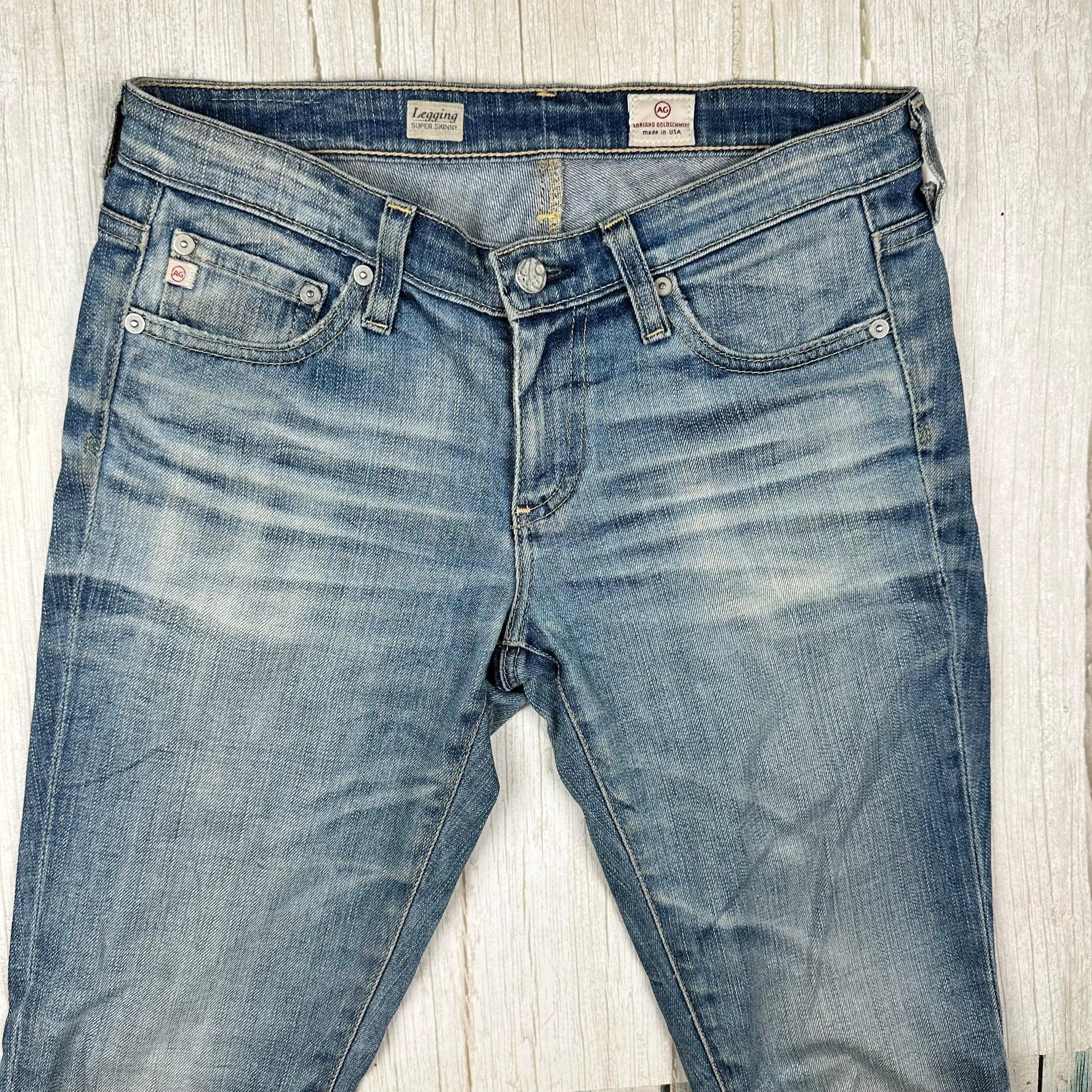 AG Adriano Goldschmied 'The Legging' Super Skinny Jeans- Size 26R — photo 5 of 6