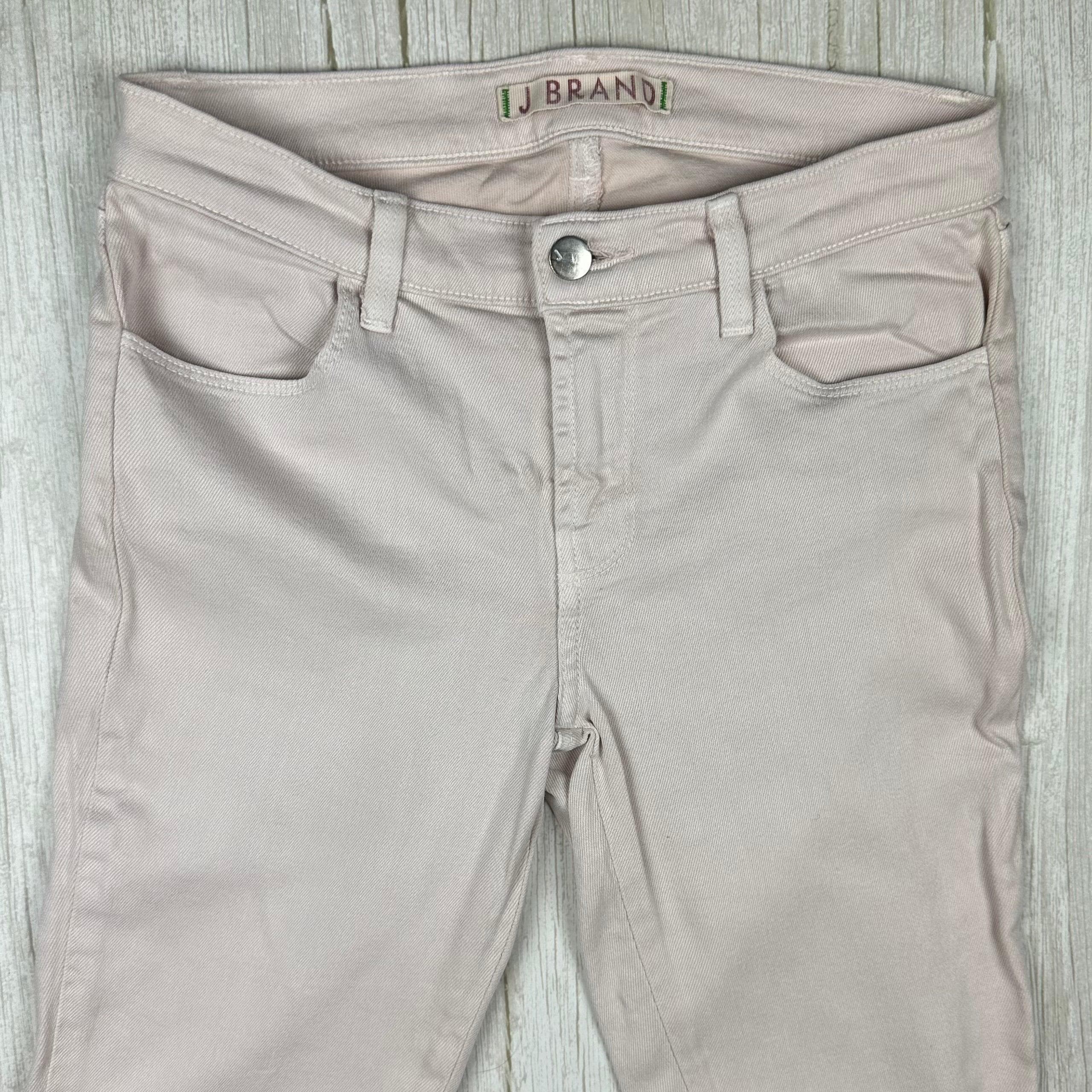 J Brand 'Super Skinny' Romantic Wash Pink Jeans - Size 27 — photo 3 of 5