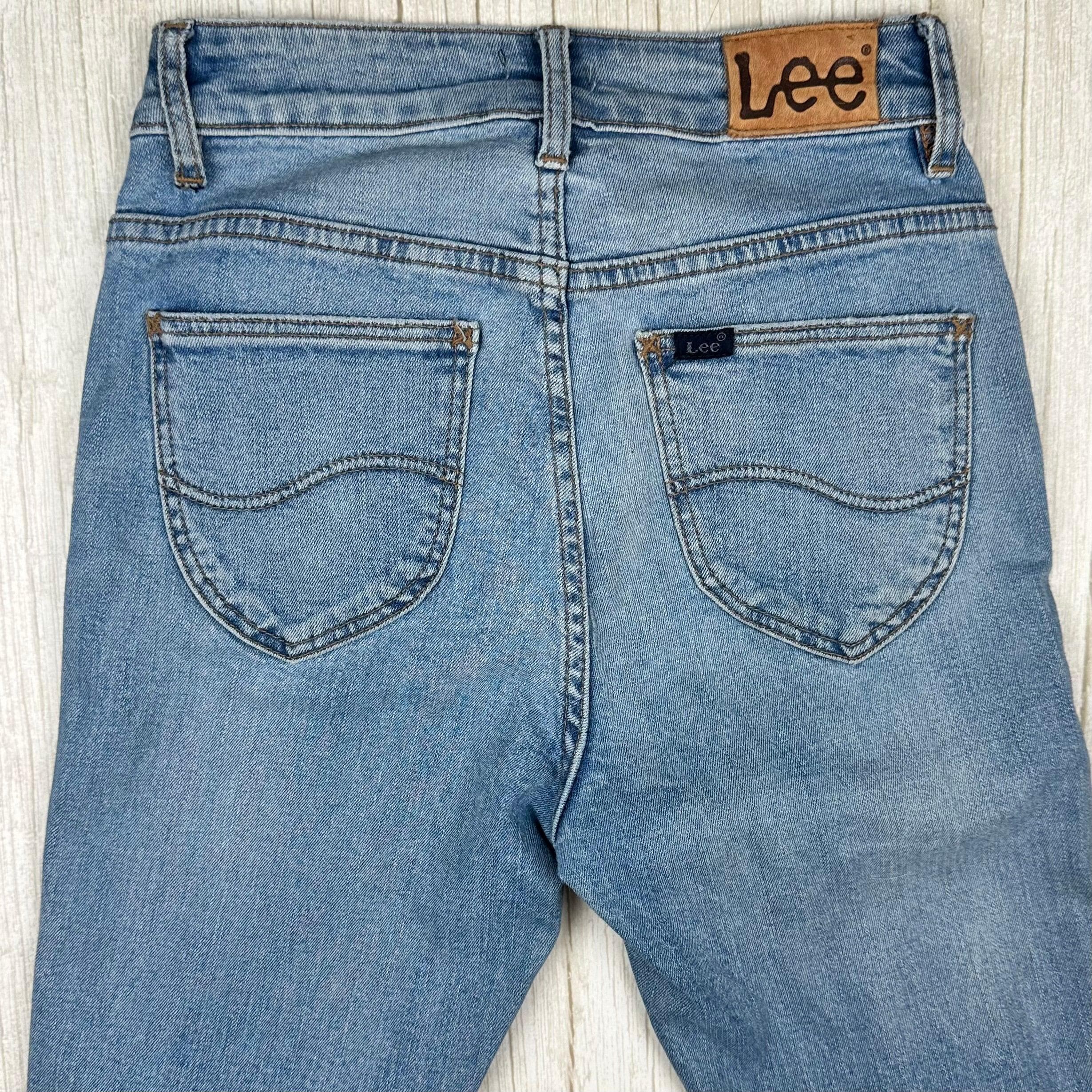 Lee 'Licks' Ladies Busted Knee Stretch Jeans - Size 6 — photo 6 of 7