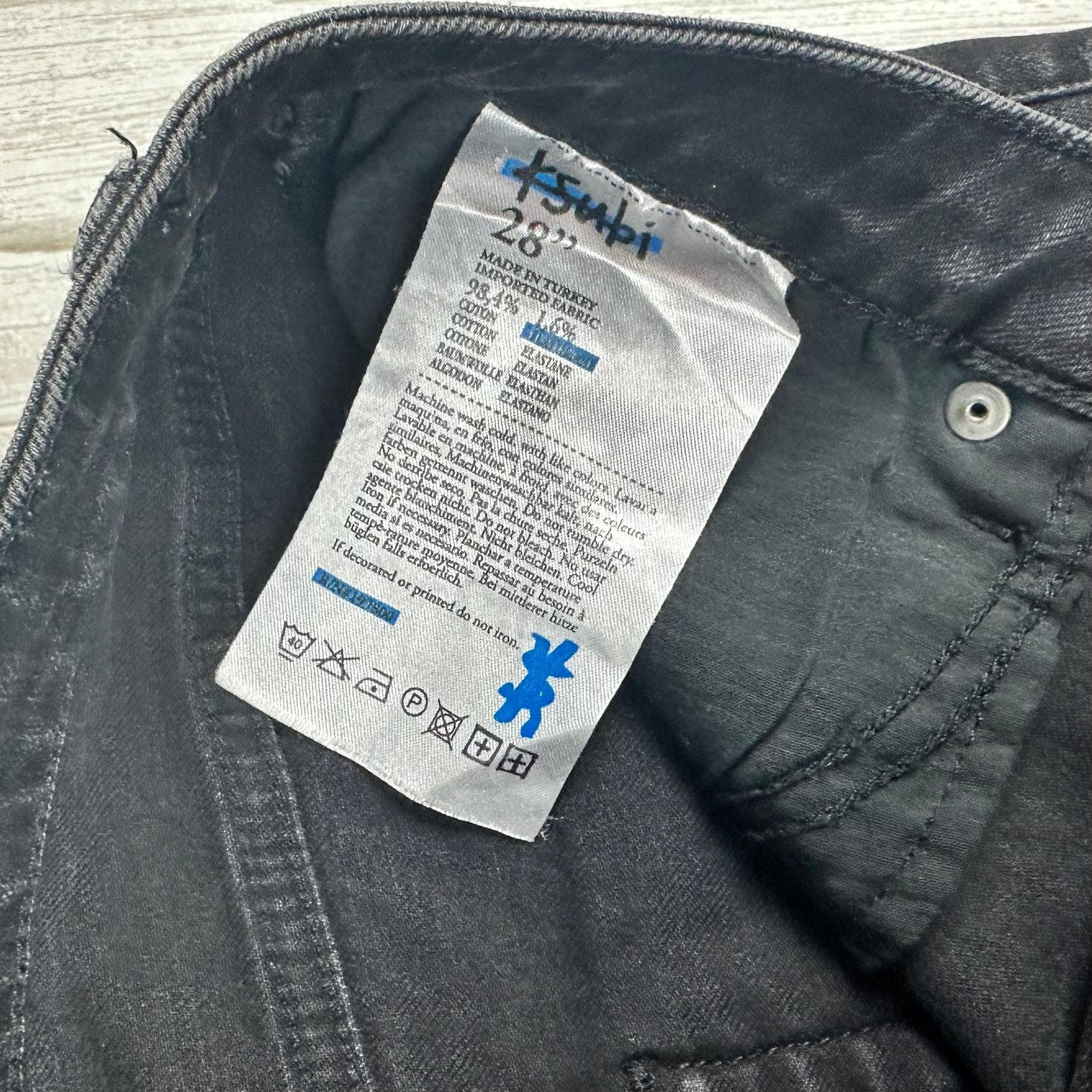 Ksubi High Rise Distressed Black Skinny Jeans - Size 28 — photo 5 of 6
