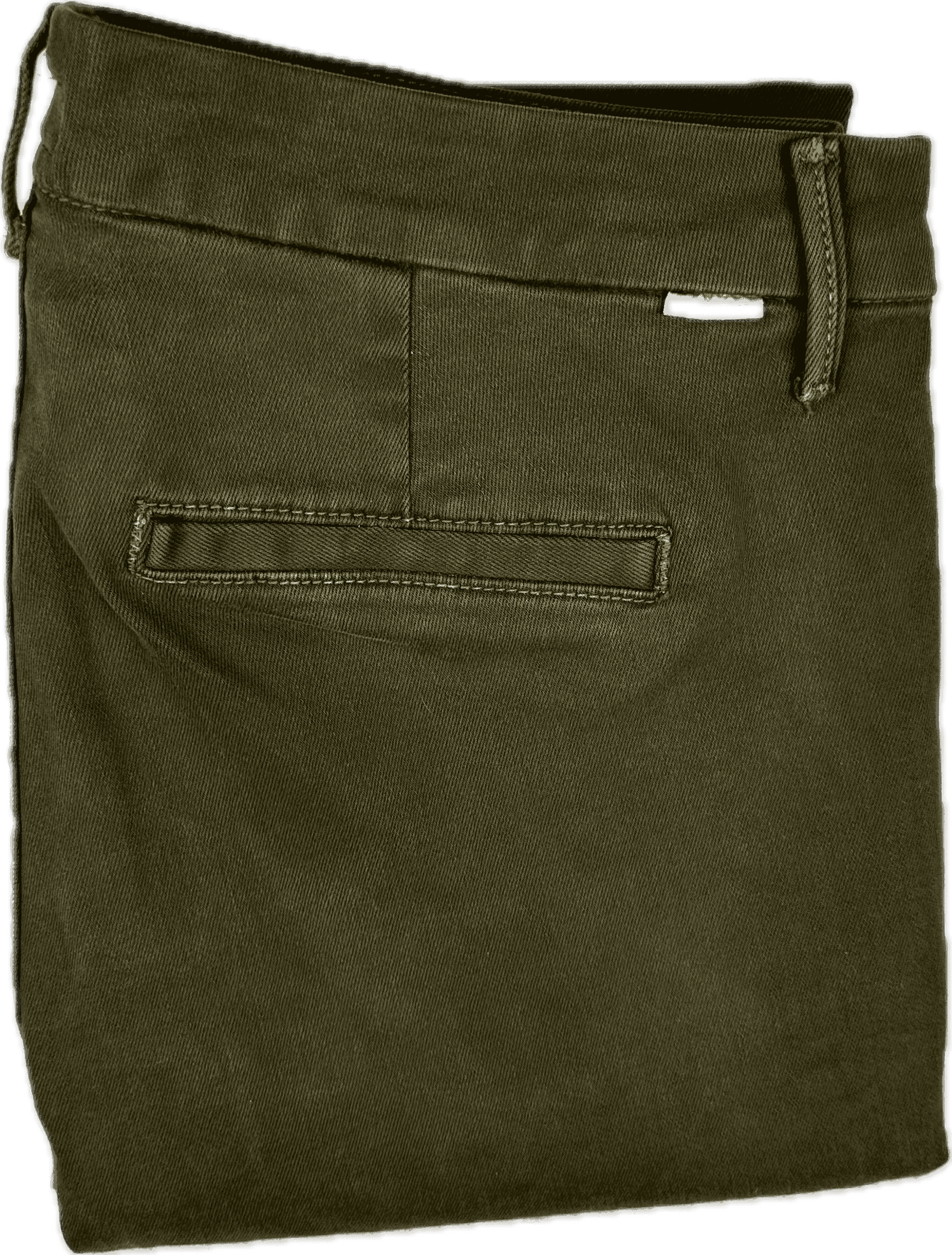 Mother 'Crop Zip Muse' Khaki Blow Out Jeans - Size 31 — photo 4 of 9