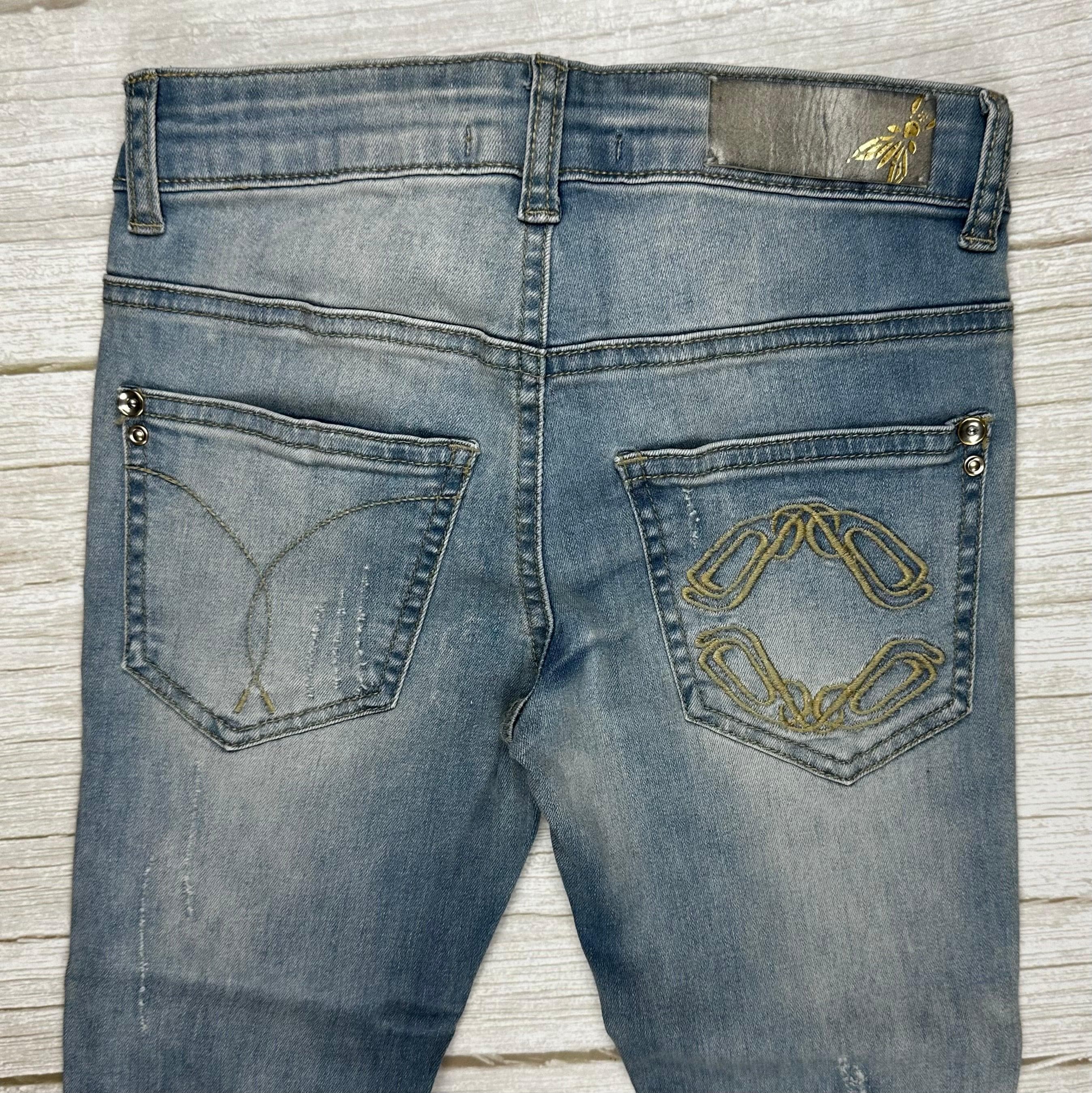 NWT - Patrizia Pepe Girls 'Patty' Light Slim Fit Jeans - Size 4Y — photo 3 of 4