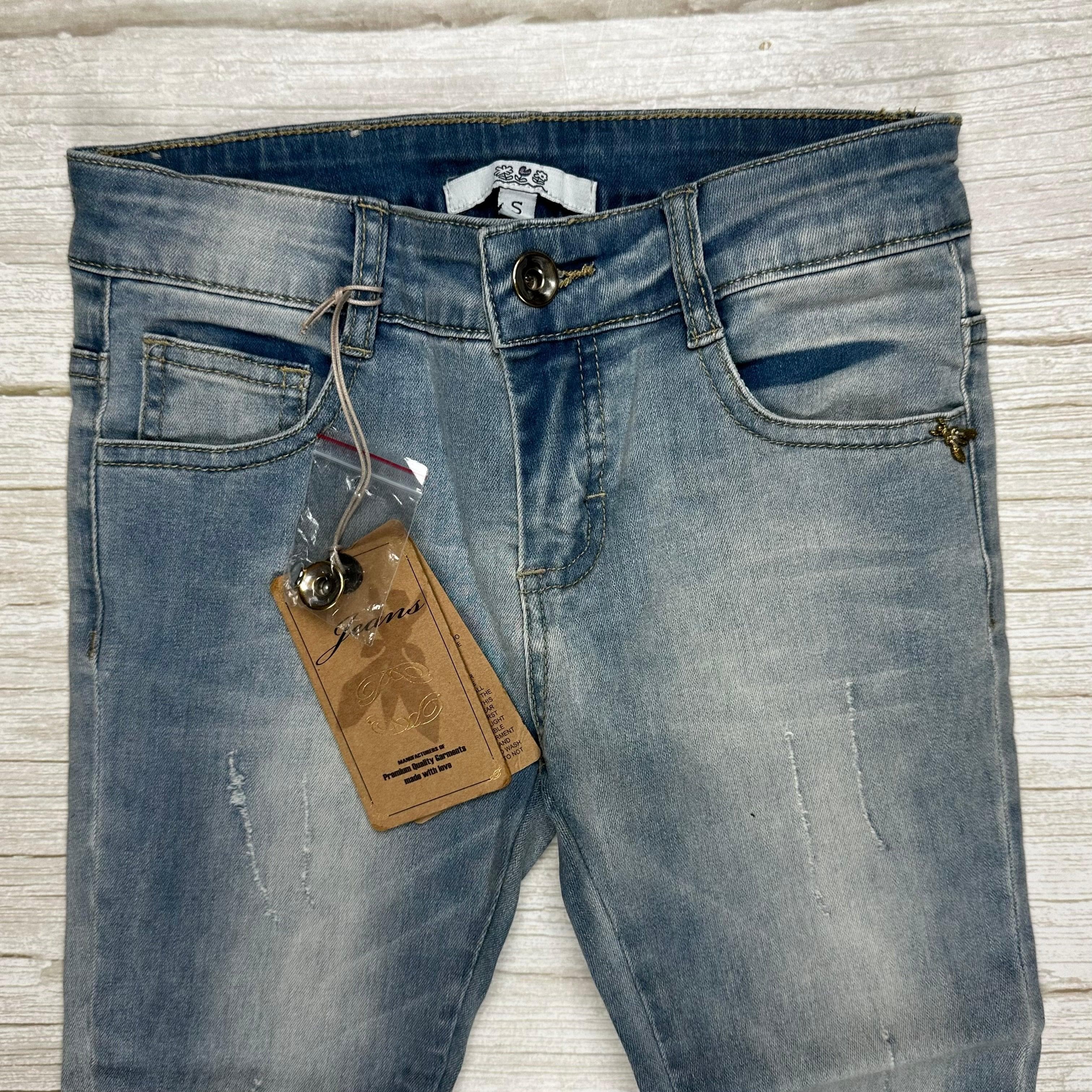 NWT - Patrizia Pepe Girls 'Patty' Light Slim Fit Jeans - Size 4Y — photo 4 of 4