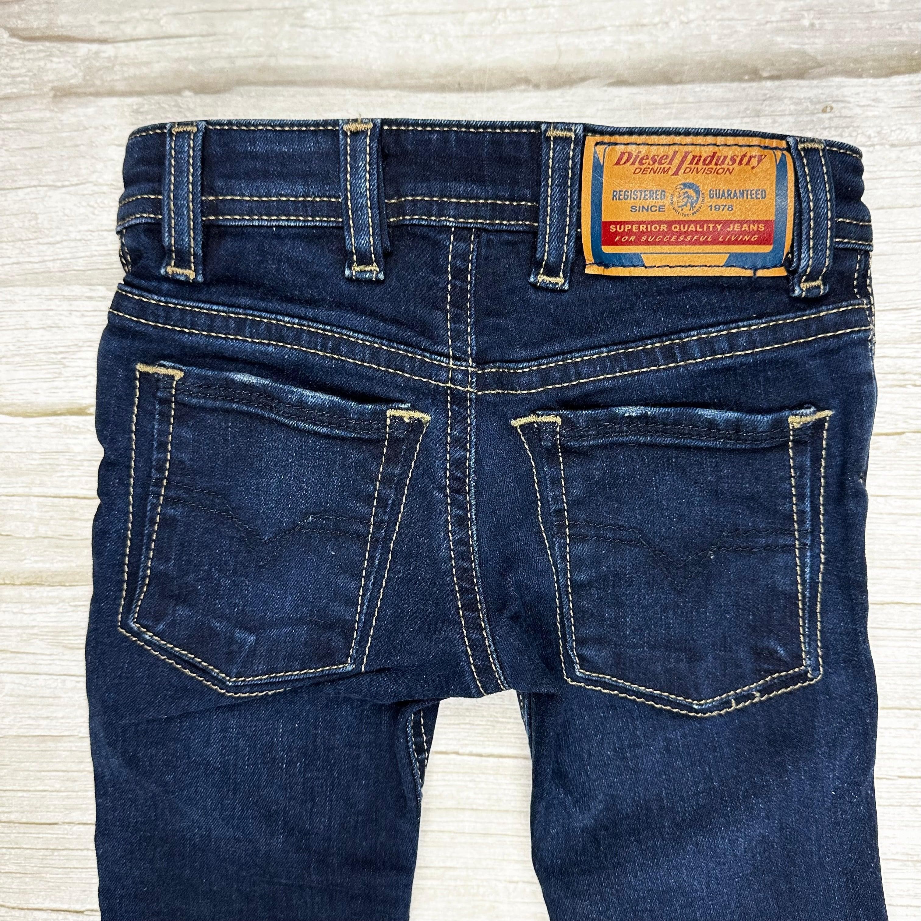 Diesel Italian 'Sleenker-J-N' Childrens Denim Jeans - Size 4Y — photo 3 of 7