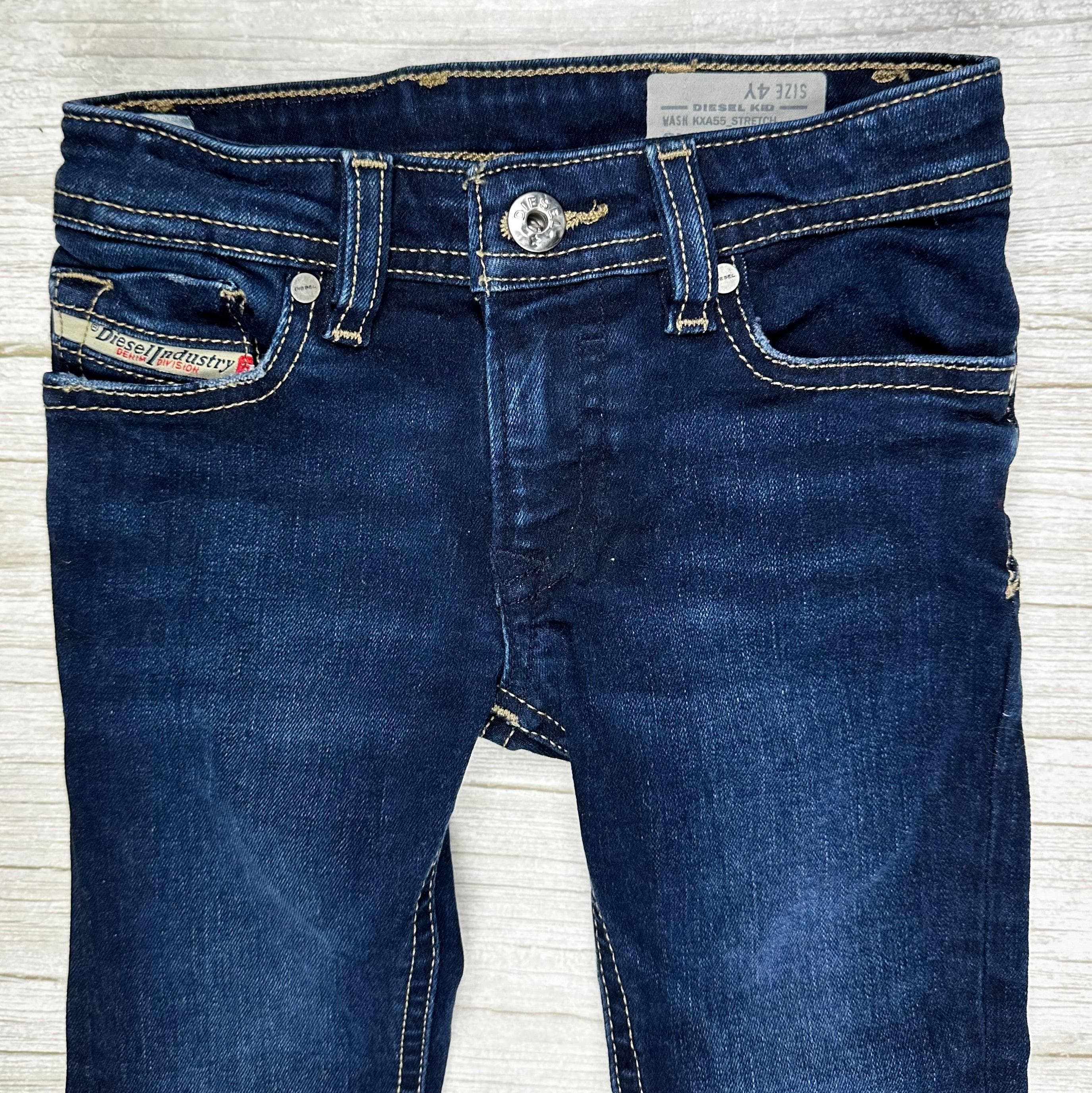 Diesel Italian 'Sleenker-J-N' Childrens Denim Jeans - Size 4Y — photo 4 of 7