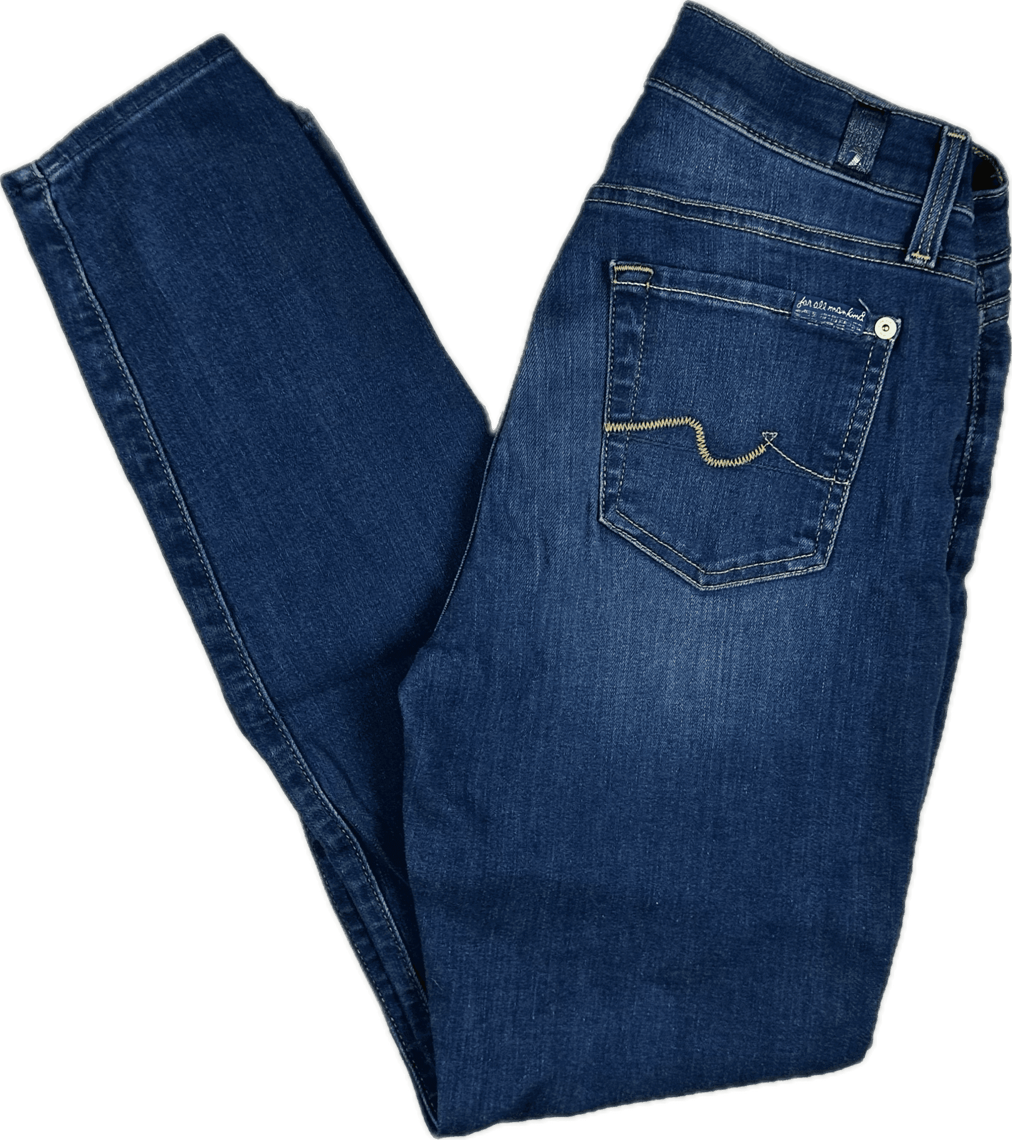 7 for all Mankind 'Gwenevere' Skinny Jeans - Size 25 — photo 1 of 6