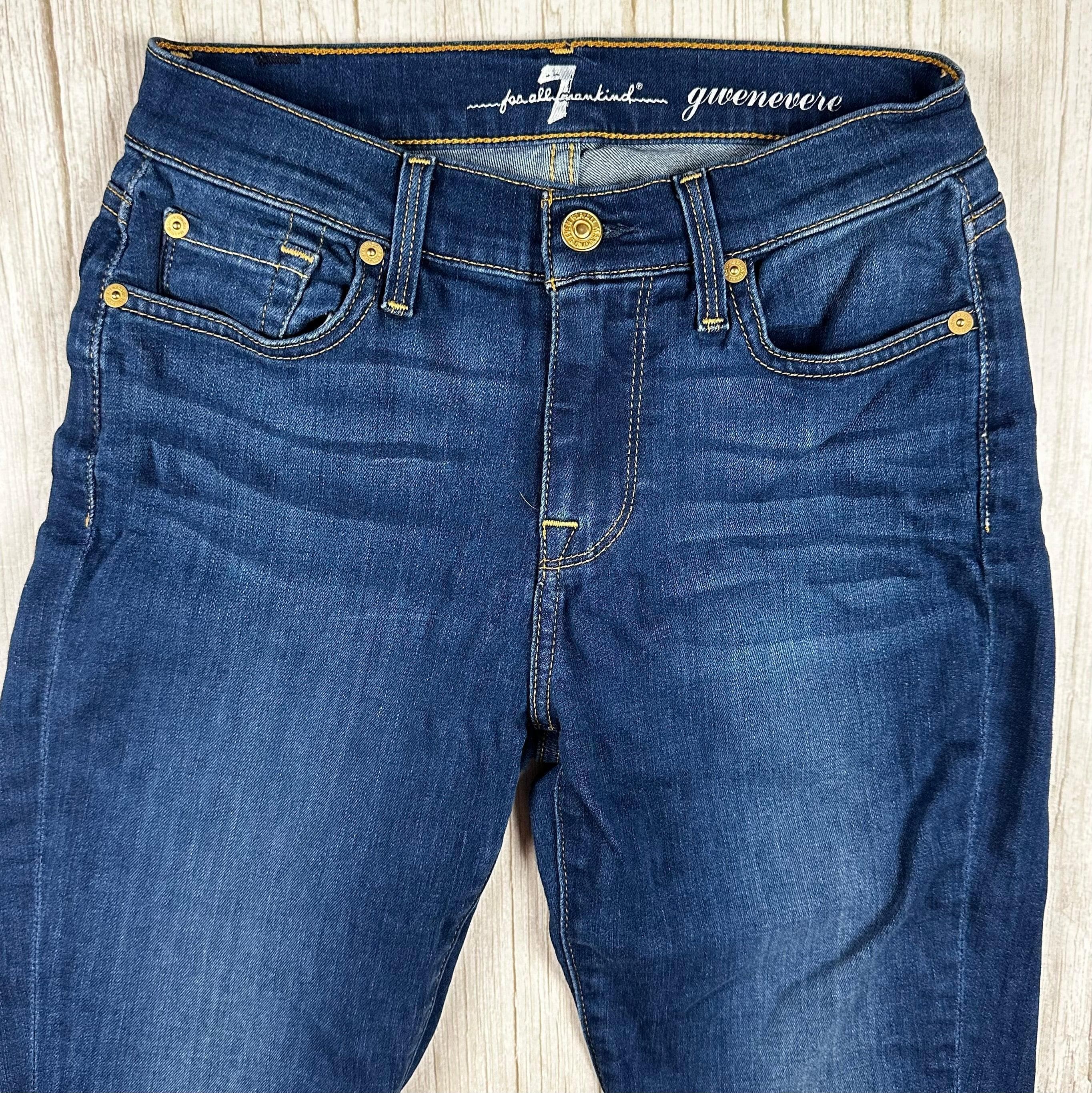 7 for all Mankind 'Gwenevere' Skinny Jeans - Size 25 — photo 4 of 6