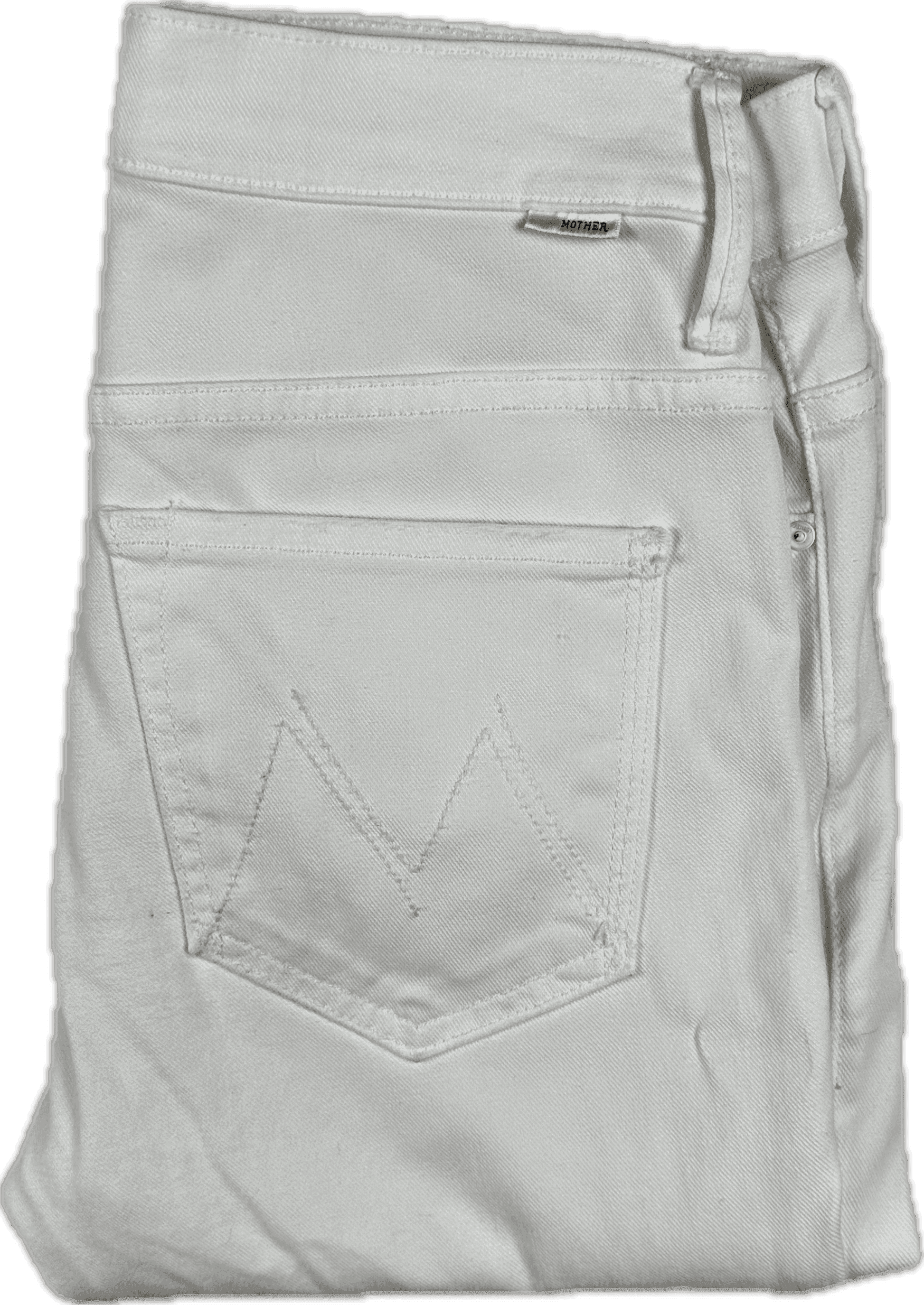 Mother 'The Insider Crop Step Fray' Glass Slipper Jeans - Size 26 — photo 5 of 10